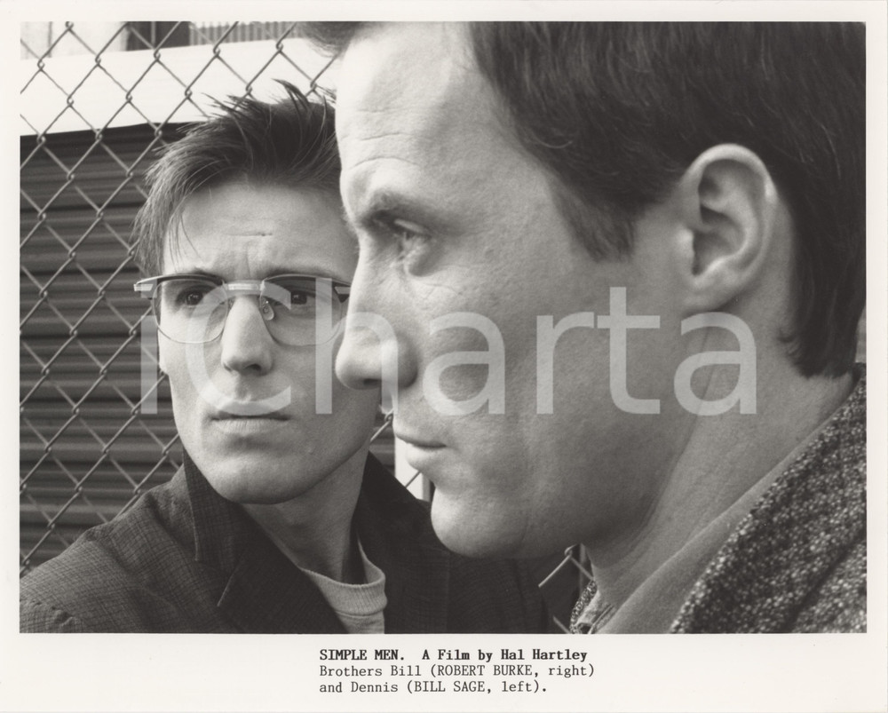 Materiale cinematografico d’epoca 1992 CINEMA Simple Men di Hal HARTLEY Robert John BURKE Bill SAGE  Foto 25x20 1
