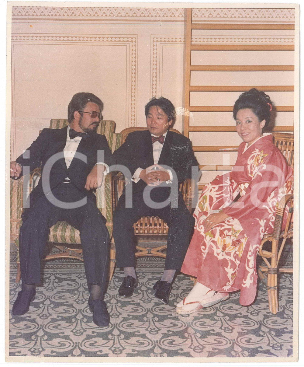 Fotografia d epoca originale 1975 ca SALSOMAGGIORE TERME  LIRICA  Chitose MATSUMOTO Kim SHIN WAN Foto 1