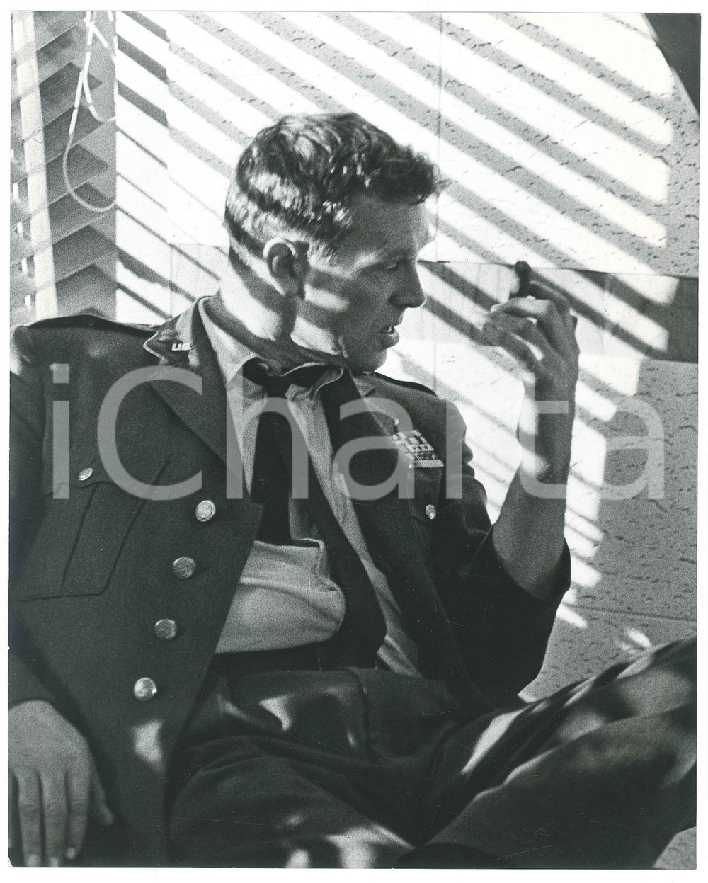 Fotografia d epoca originale 1964 CINEMA Dr. Strangelove Sterling HAYDEN as general Jack D. Ripper Photo 1