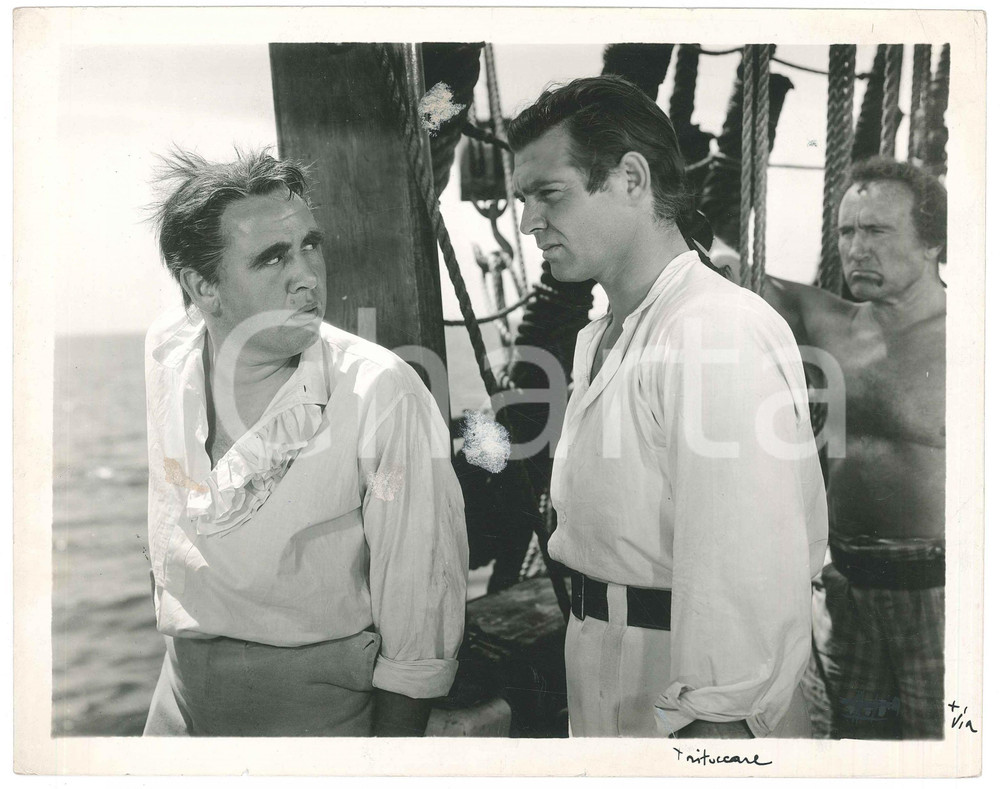 Fotografia d epoca originale 1936 Film Mutiny on the Bounty  Clark GABLE Charles LAUGHTON  Photo 26x20 cm 1