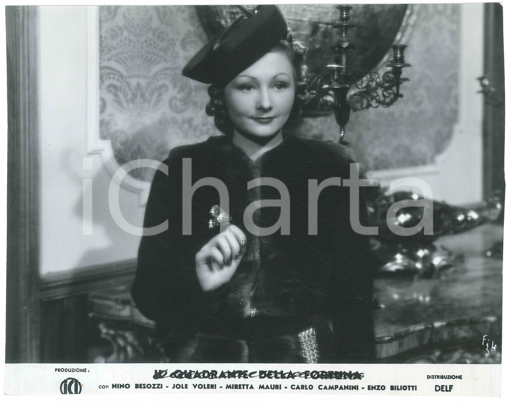Fotografia d epoca originale 1940 CINEMA Film La danza dei milioni  Jole VOLERI protagonista  Foto 1