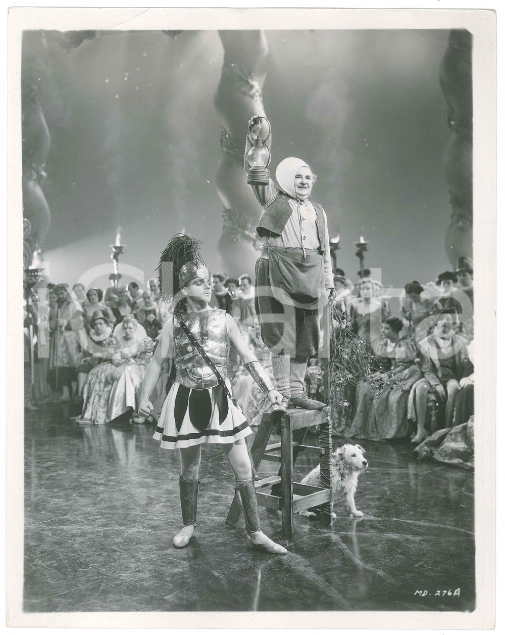 Fotografia d epoca originale 1935 Film A Midsummer Night s Dream  James CAGNEY as Nick Bottom Photo 20x26 1