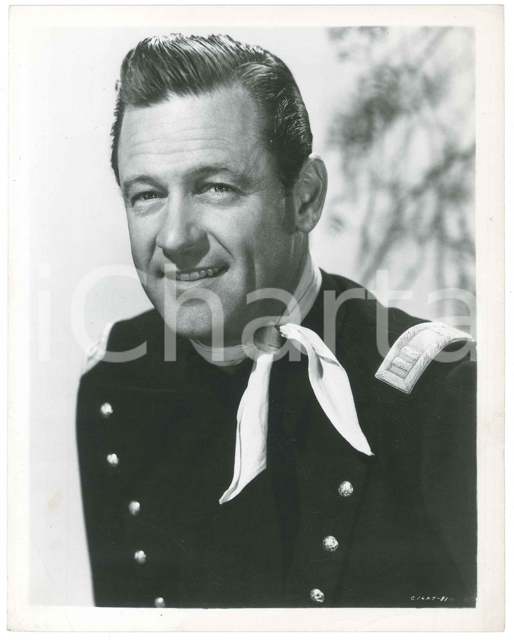 Fotografia d epoca originale 1953 CINEMA William HOLDEN in L assedio delle sette frecce  Foto 20x26 cm 1