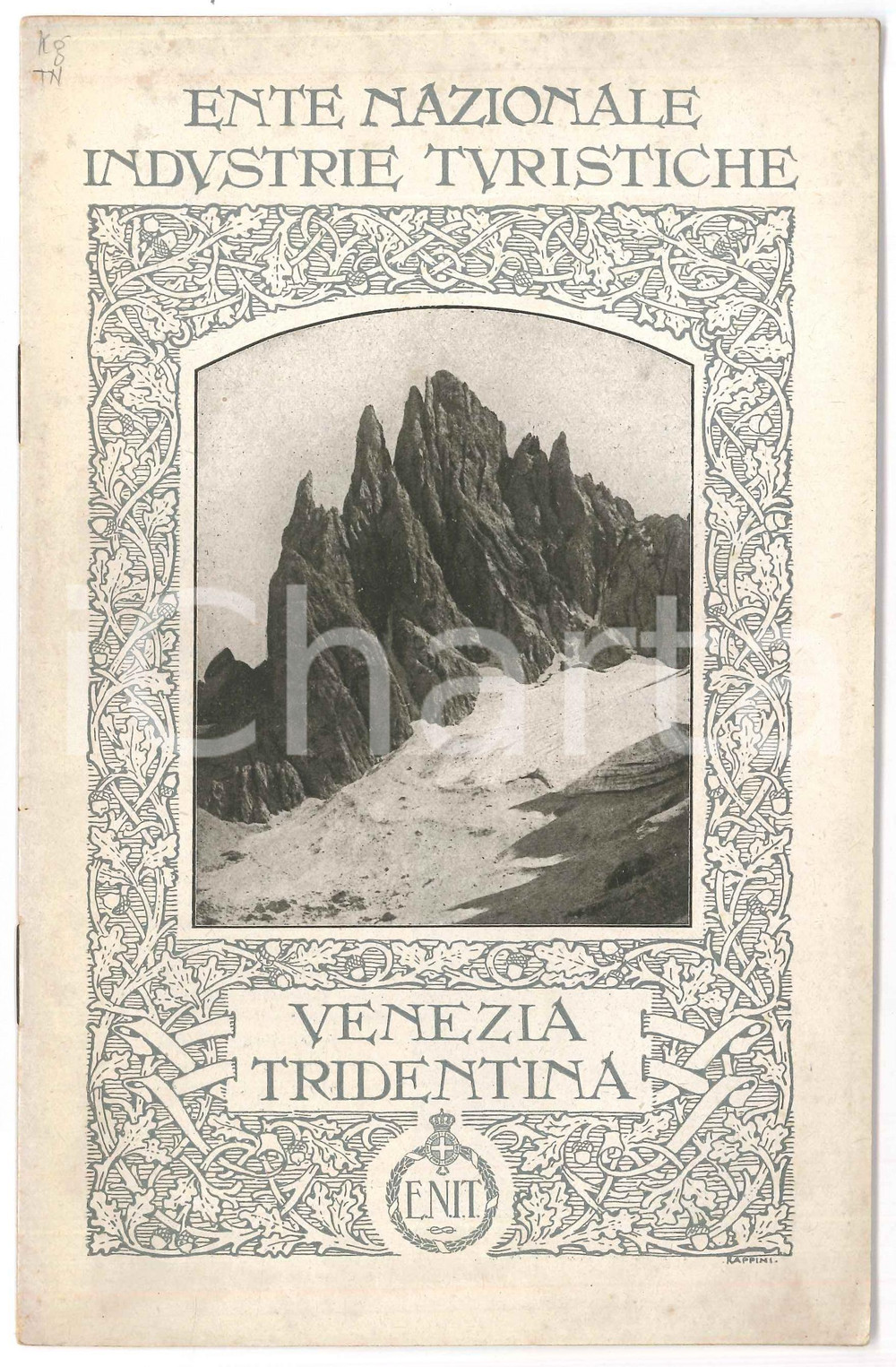 Libro, pubblicazione d epoca 1910 ca ENIT  TURISMO  VENEZIA TRIDENTINA  Pubblicazione ILLUSTRATA 1