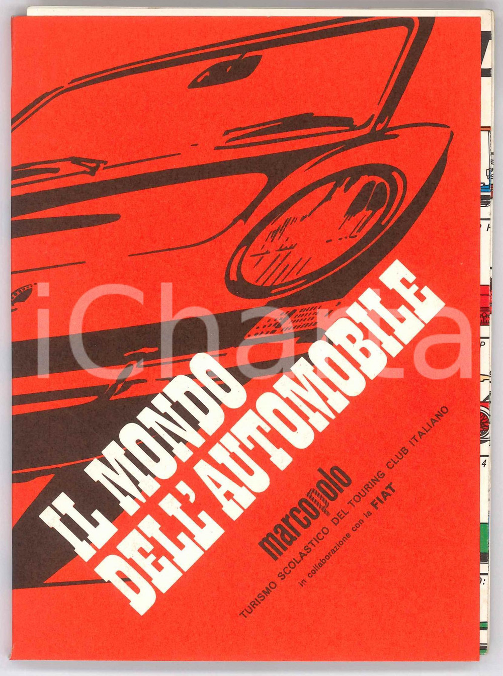 Libro, pubblicazione d epoca 1959 TCI MARCOPOLO Il mondo dell automobile 123 pp. ILLUSTRATO FIAT 1