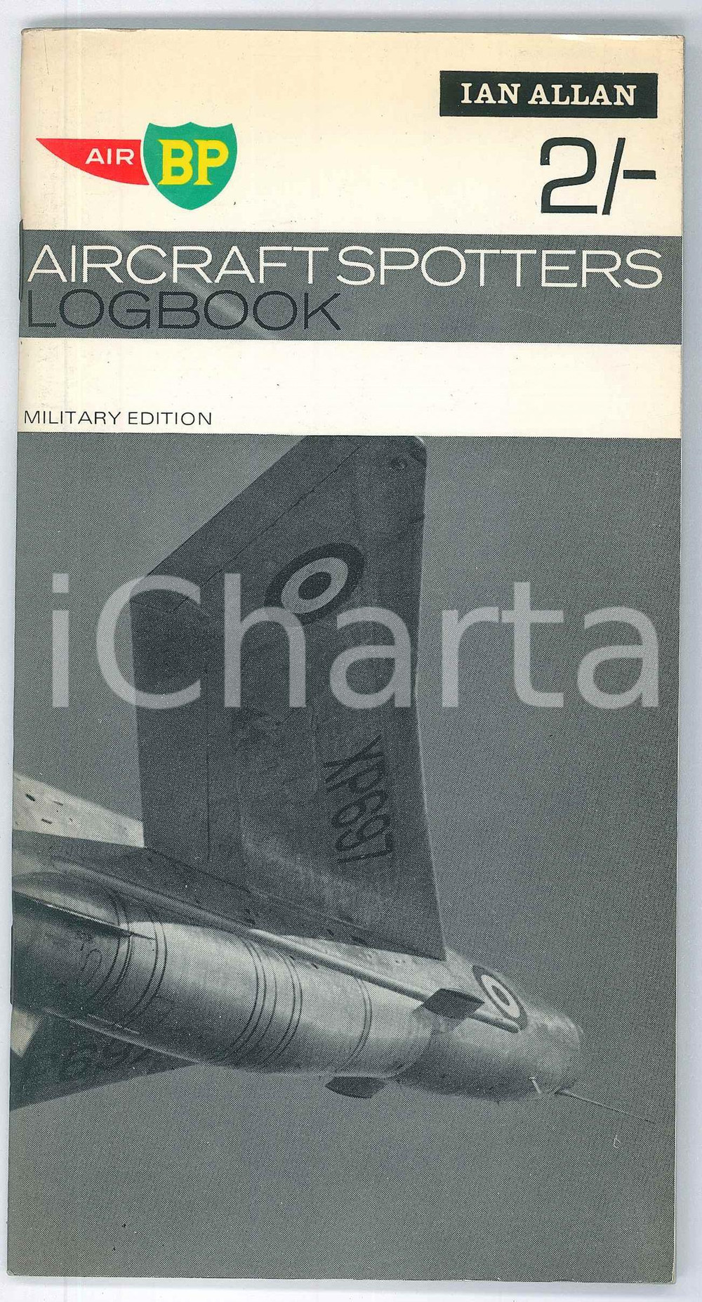 Libro, pubblicazione d epoca 1965 ca AIR BP Aircraft Spotters  Logbook  Ian ALLAN ed. 40 p. 1