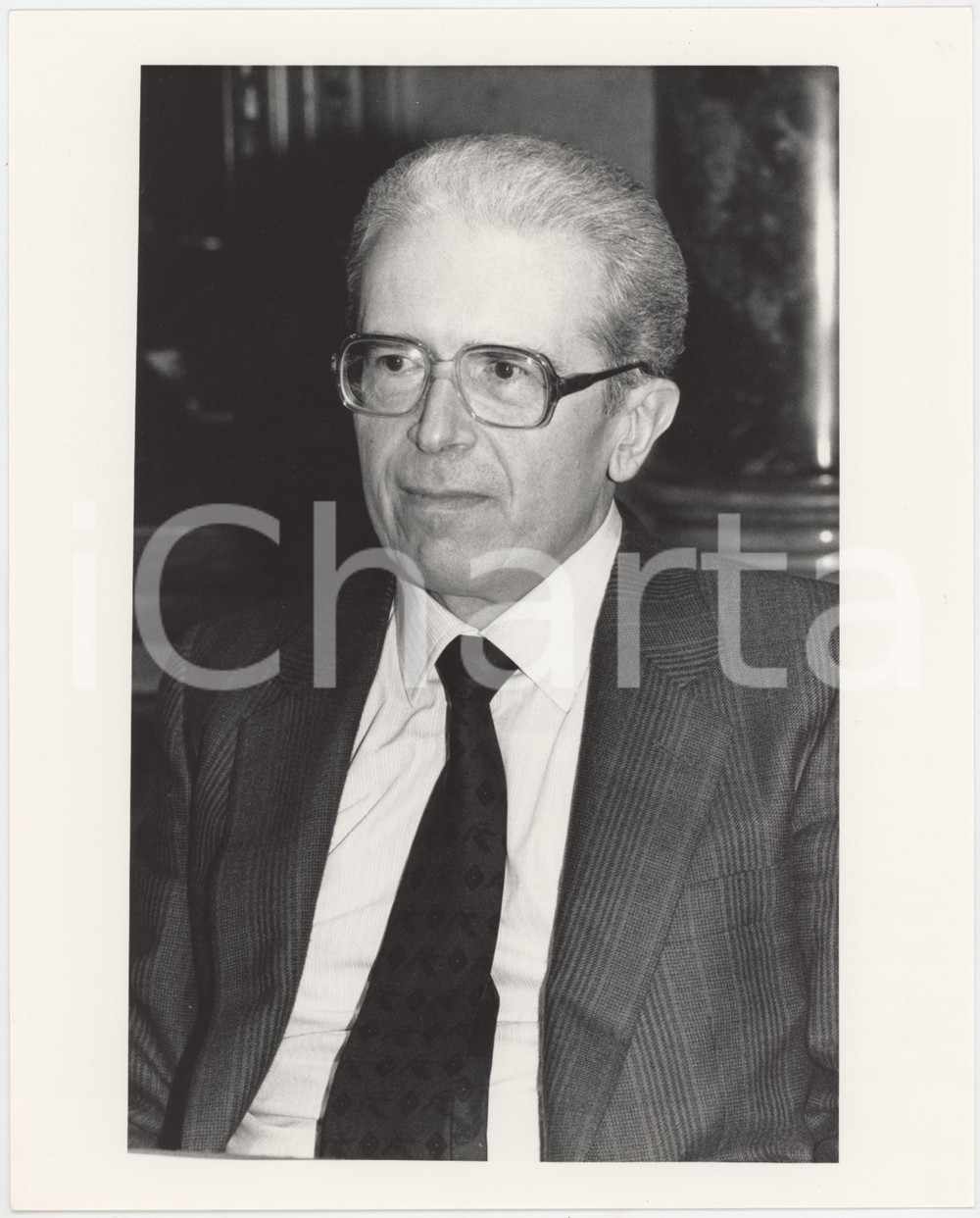 Fotografia d epoca originale 1985 ca ITALIA INDUSTRIA  Gavino MANCA ad PIRELLI  Ritratto Foto 4 1