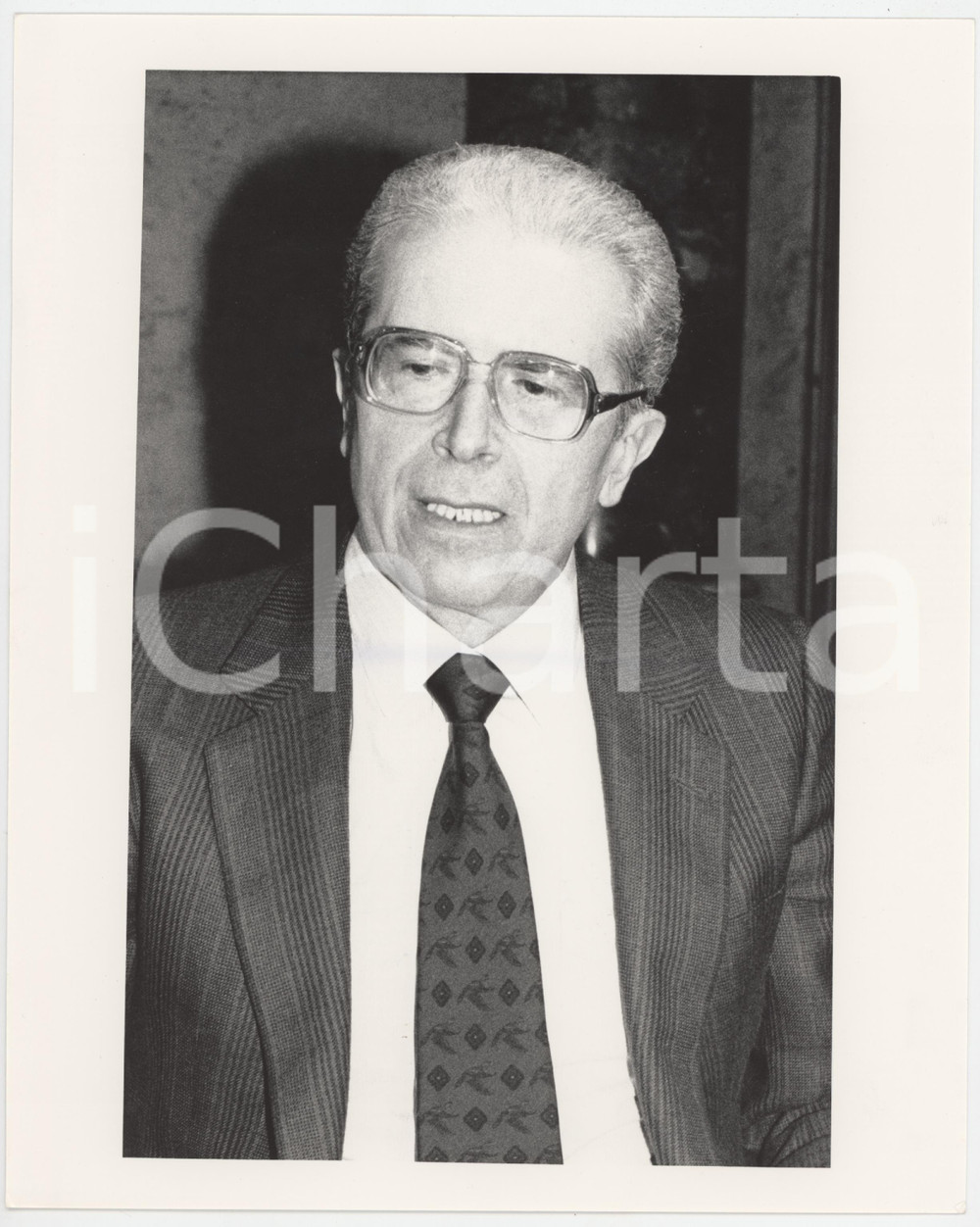 Fotografia d epoca originale 1985 ca ITALIA INDUSTRIA  Gavino MANCA ad PIRELLI  Ritratto Foto 2 1