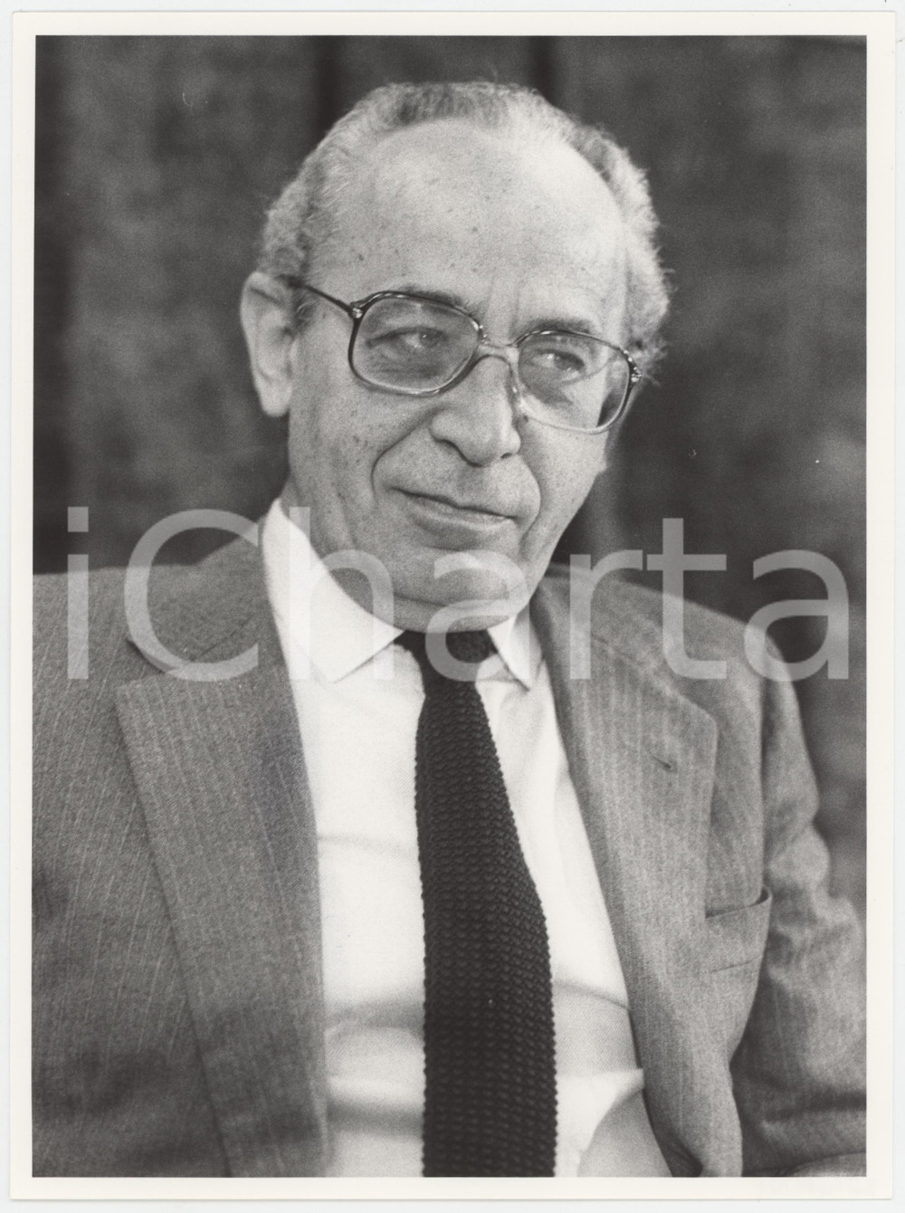 Fotografia d epoca originale 1985 ca DEMOCRAZIA CRISTIANA  Virginio ROGNONI  Ritratto 3 Foto 1