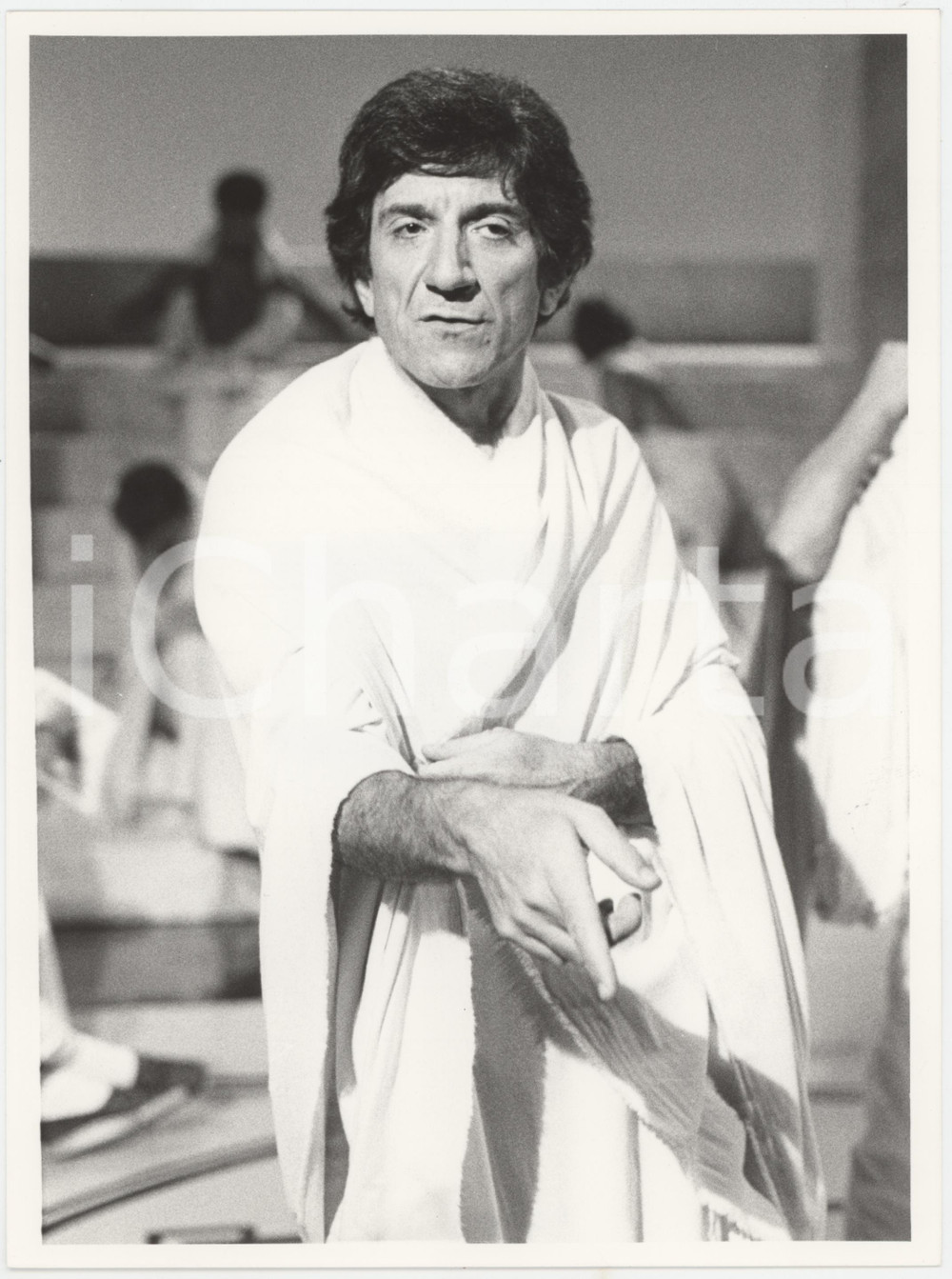 Fotografia d epoca originale 1986 RAI UNO Io a modo mio  Gigi PROIETTI sketch antica Roma 5 Foto 1