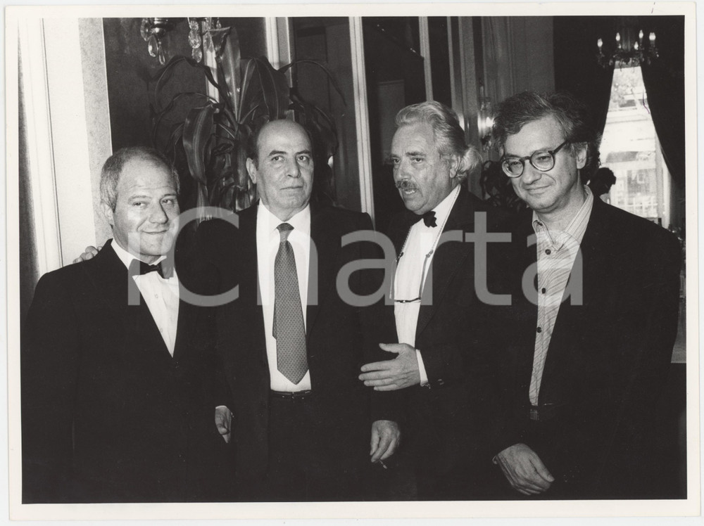 Fotografia d epoca originale 1985 ca ITALIA COSTUME Carmine CIANFARANI Ivo GRIPPO  Foto 1