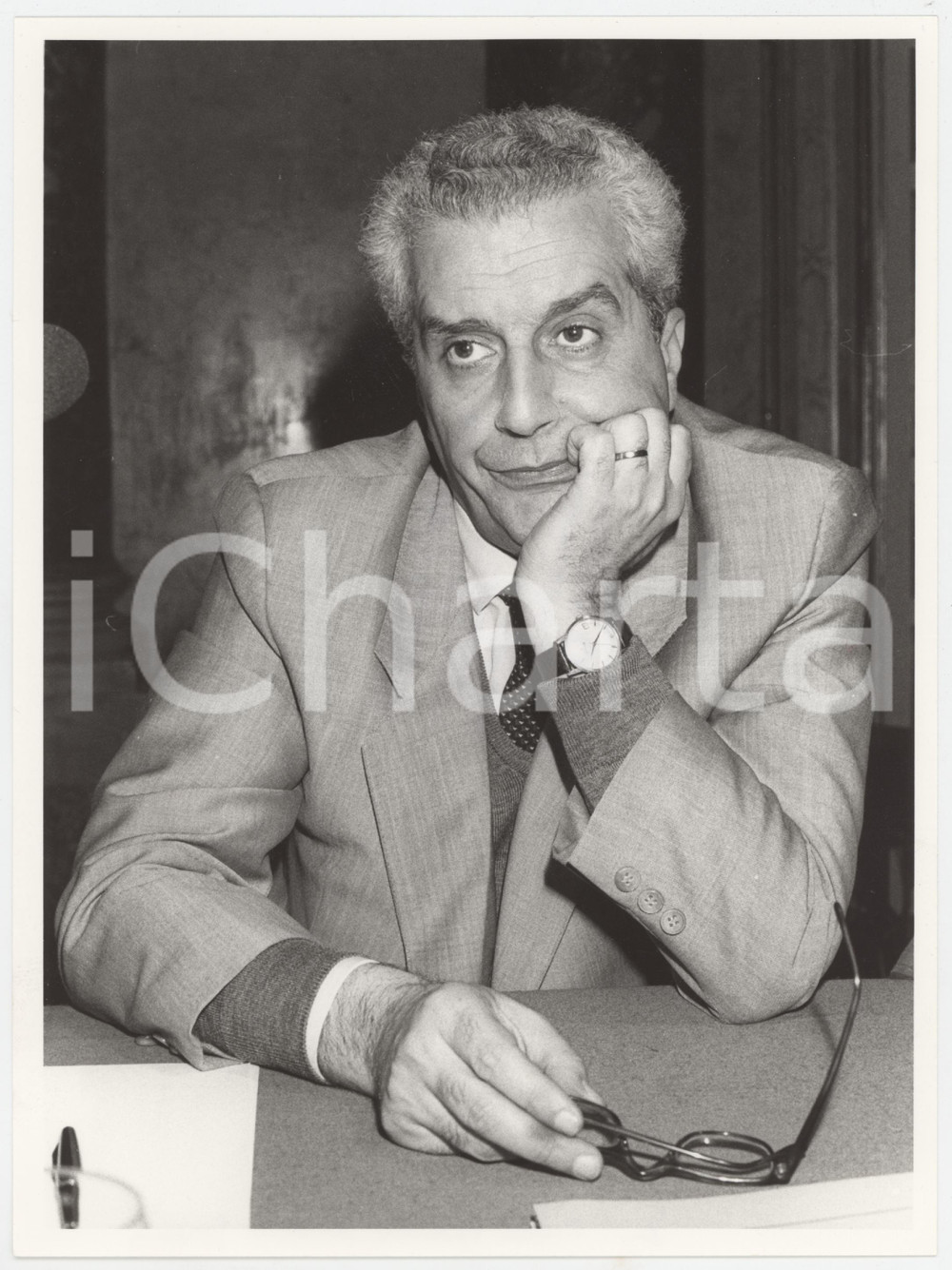 1985 ca POLITICA - DEMOCRAZIA CRISTIANA - Pietro PADULA - Ritratto *Foto (2)