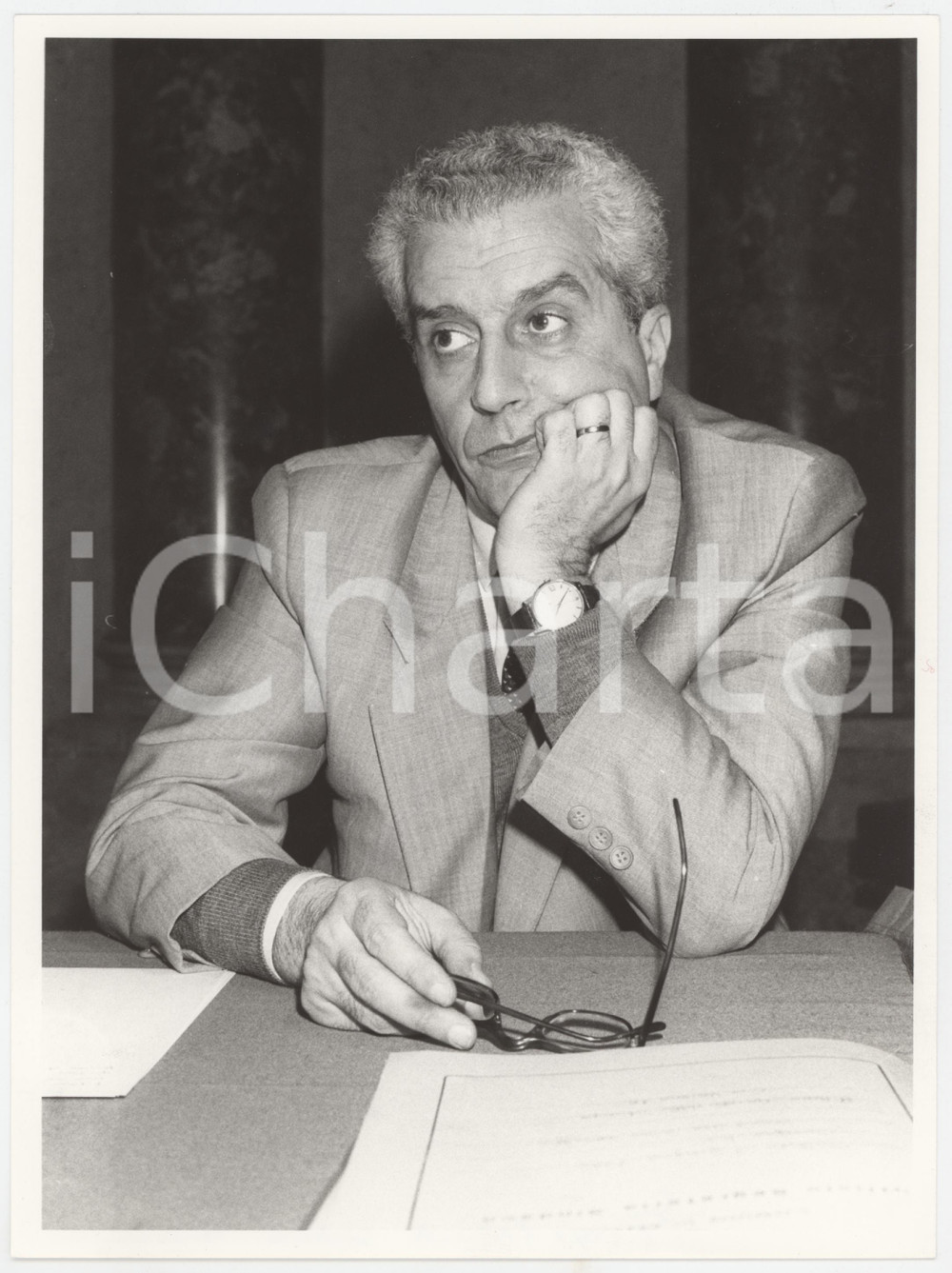 1985 ca POLITICA - DEMOCRAZIA CRISTIANA - Pietro PADULA - Ritratto *Foto (1)