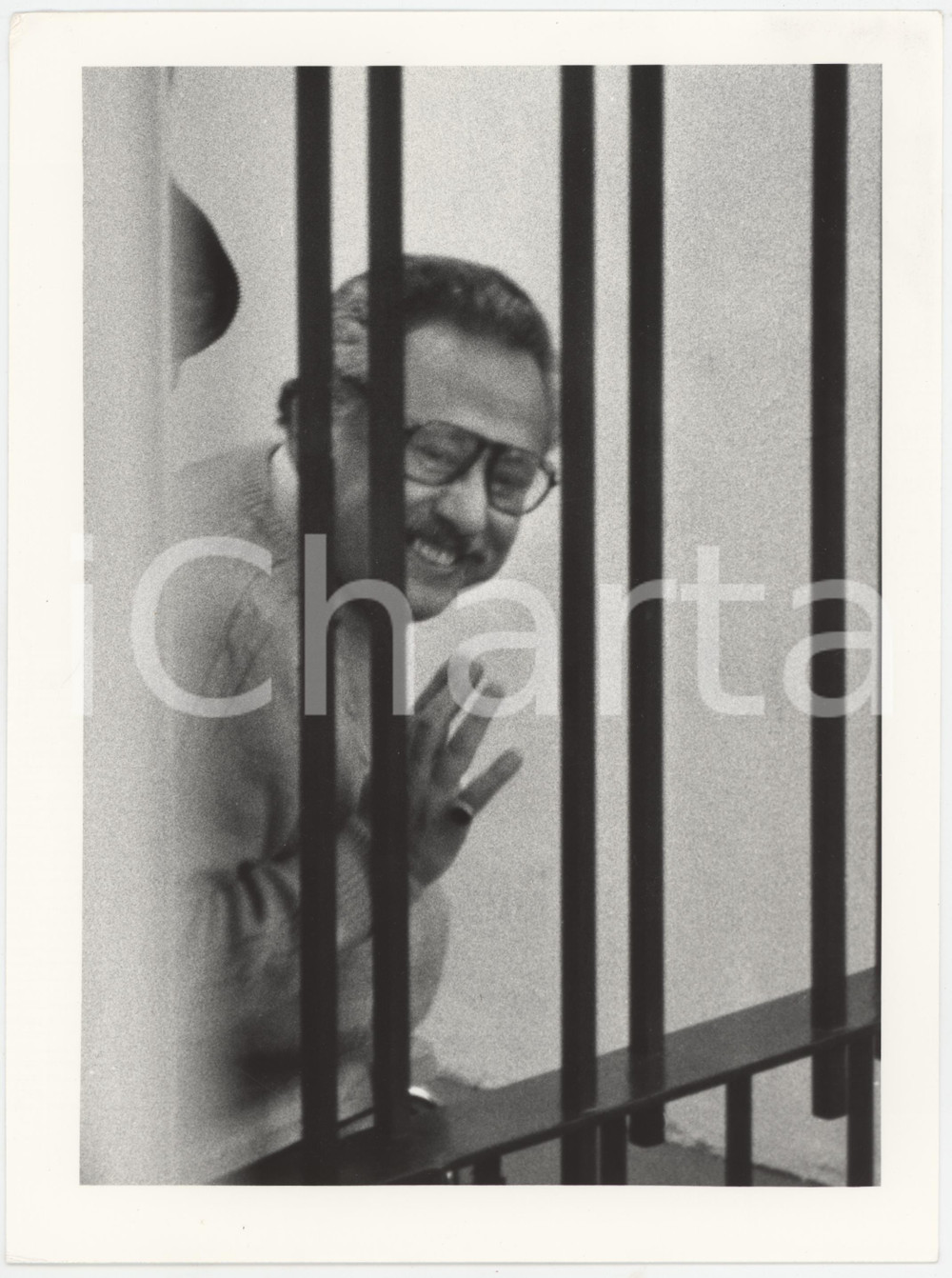 Fotografia d epoca originale 1986 MAXIPROCESSO DI PALERMO  Luciano LIGGIO  Foto 18x24 cm 1 1