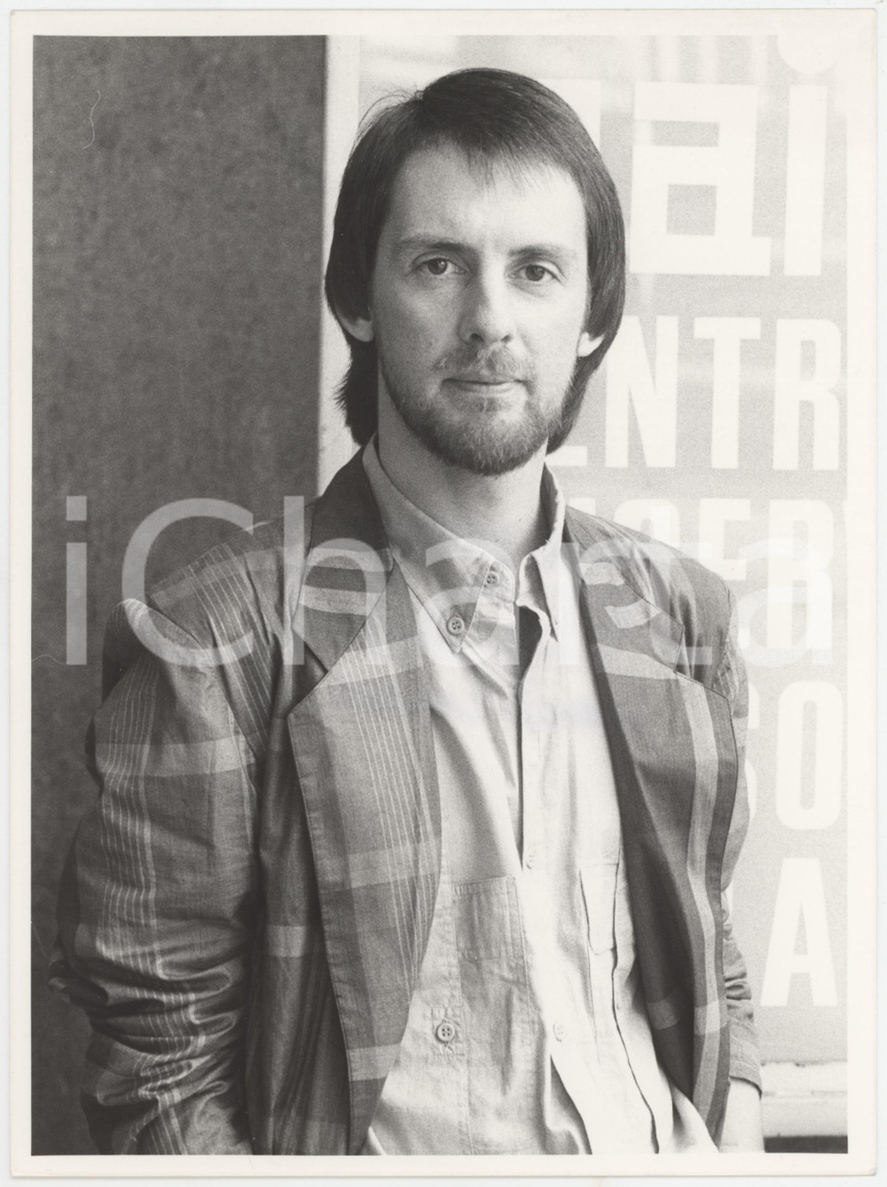 Fotografia d epoca originale 1985 ca RAI TV Matthew MANNING guaritore  Ritratto  Foto 1 1