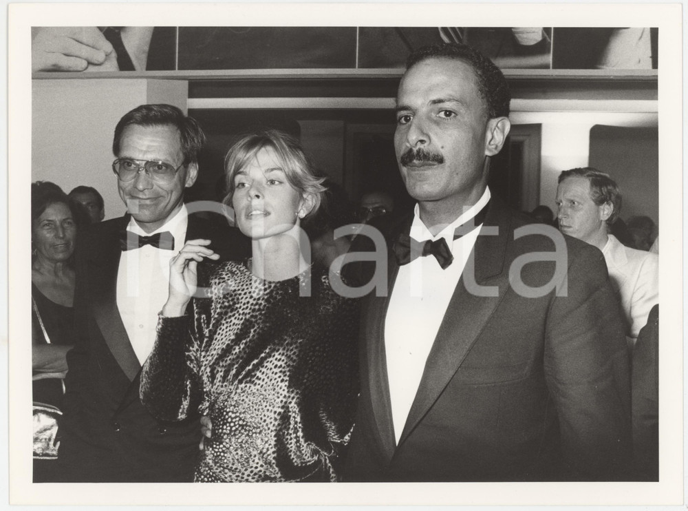 Fotografia d epoca originale 1984 CINEMA VENEZIA Andrej KONCALOVSKIJ Nastassja KINSKI Ibrahim MOUSSA Foto 1