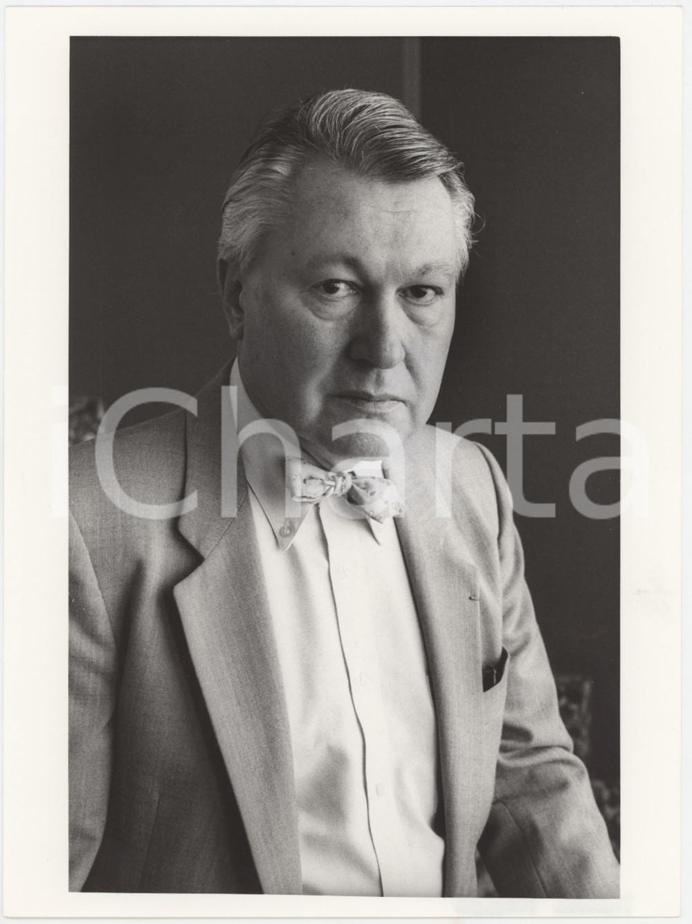 Fotografia d epoca originale 1985 ca MILANO Terrazza Martini  Thomas MESSER  Ritratto Foto 2 1