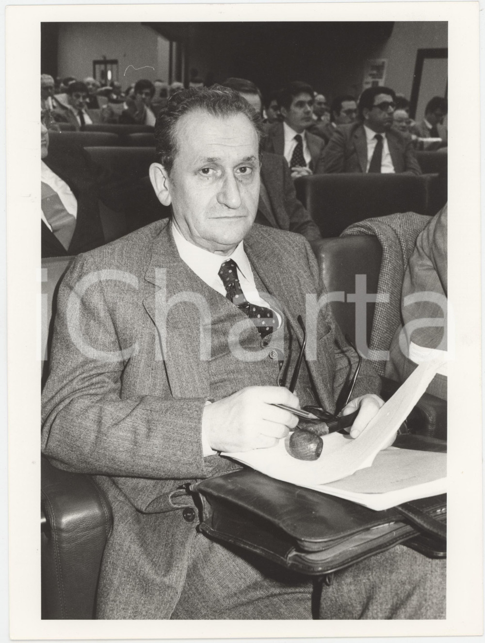 1985 ca POLITICA - ITALIA - DEMOCRAZIA CRISTIANA - Mario PEDINI *Foto