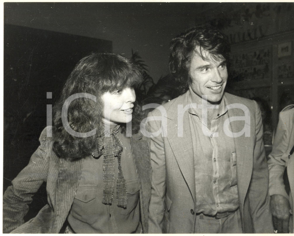 Fotografia d epoca originale 1978 NEW YORK  Warren BEATTY and Diane KEATON Photo 25x20 1