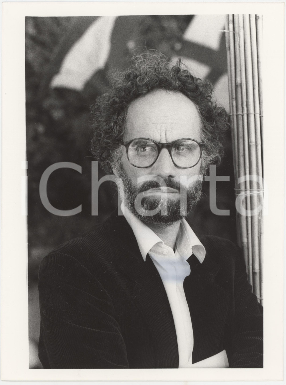 Fotografia d epoca originale 1986 VENEZIA Mostra del Cinema  Markus IMHOOF regista Foto 18x24 1