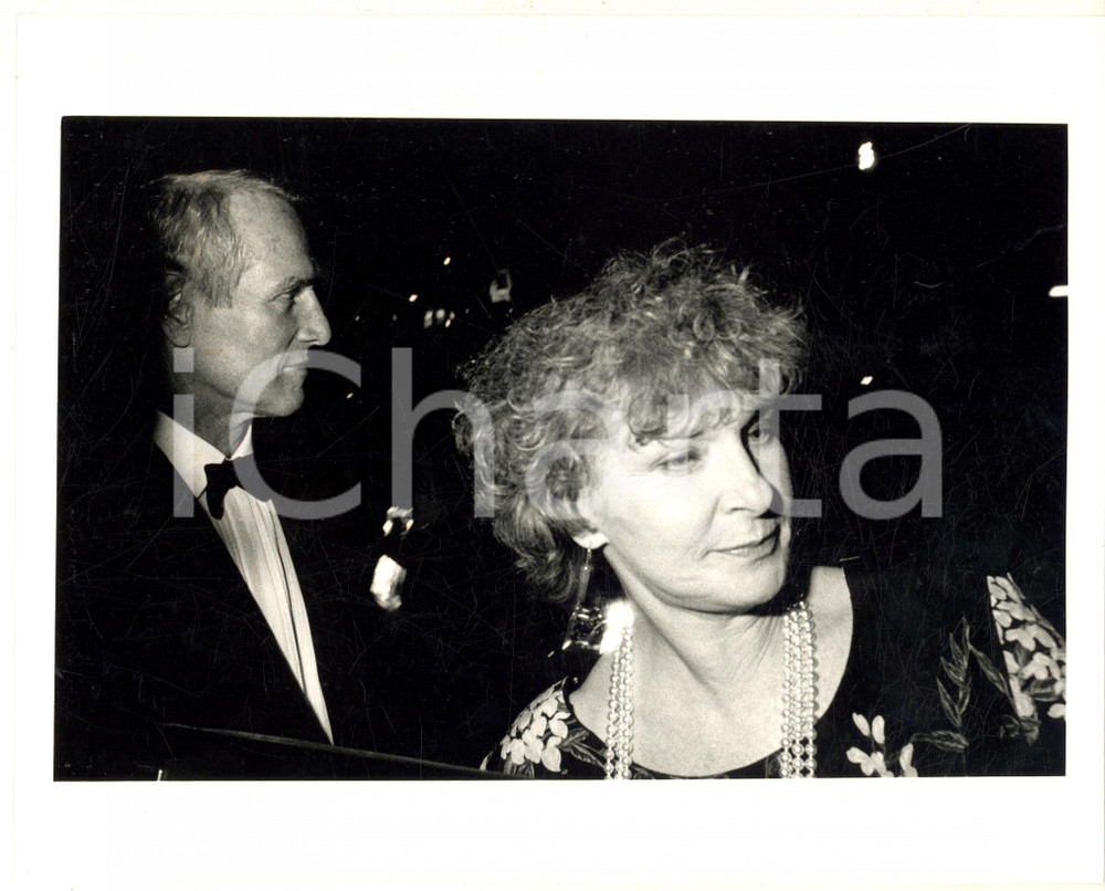 1987 CANNES FESTIVAL DEL CINEMA Paul NEWMAN con la moglie Joanne WOODWARD