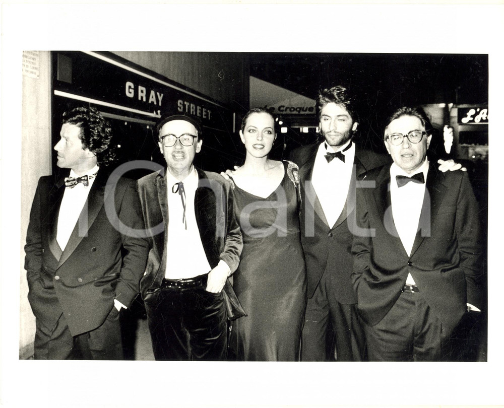 Fotografia d epoca originale 1987 CANNES Fratelli TAVIANI Greta SCACCHI Vincent SPANO Charles DANCE Foto 2 1