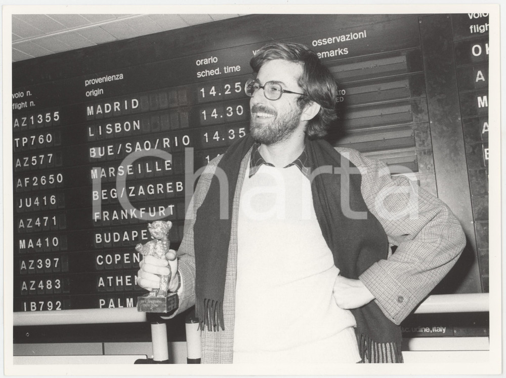 Fotografia d epoca originale 1986 CINEMA Nanni MORETTI con Orso d argento del Festival di Berlino  Foto 1 1