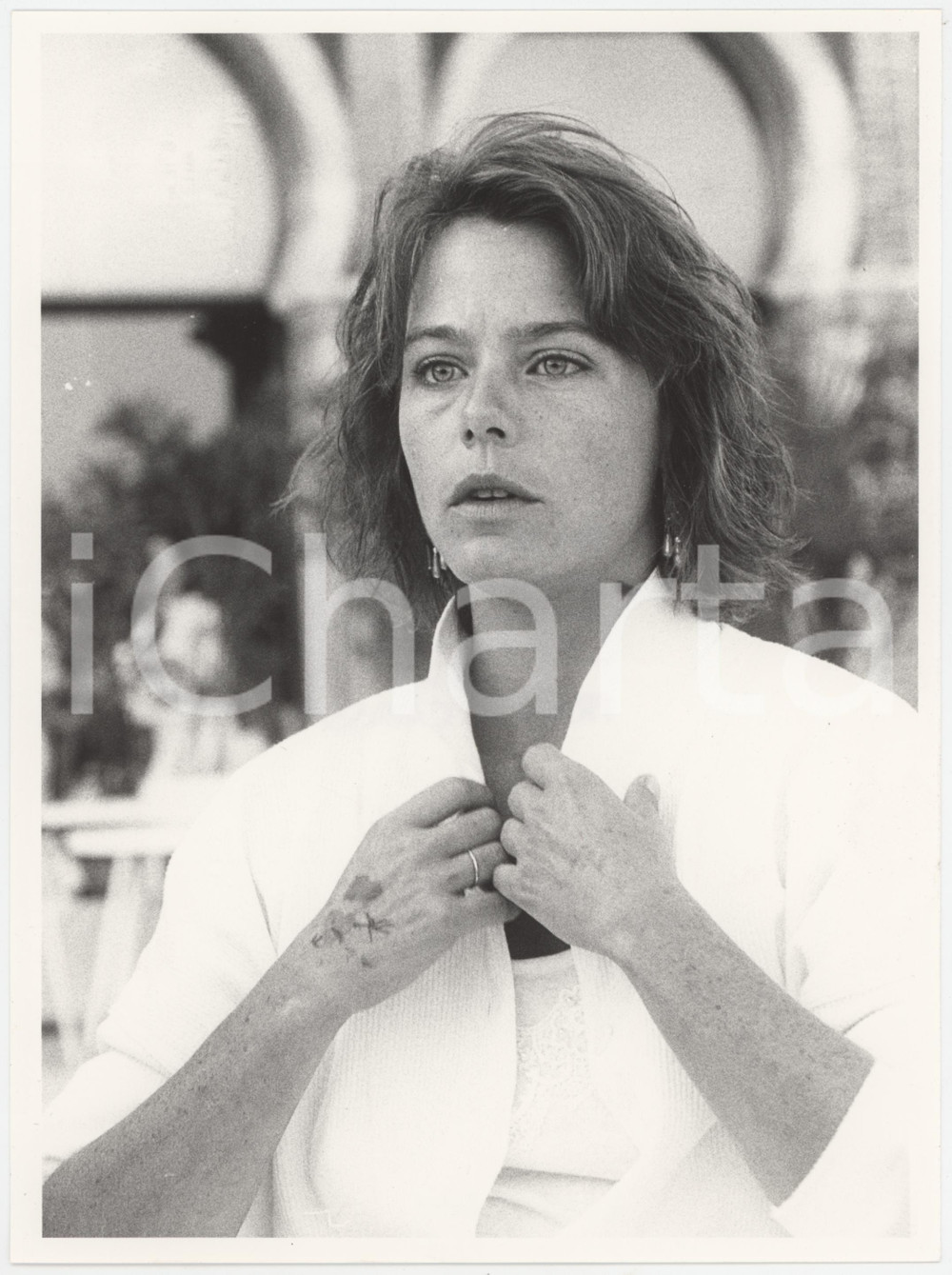 Fotografia d epoca originale 1990 ca VENEZIA Mostra del Cinema  Susan DEY Ritratto  Foto 18x24 cm 1 1