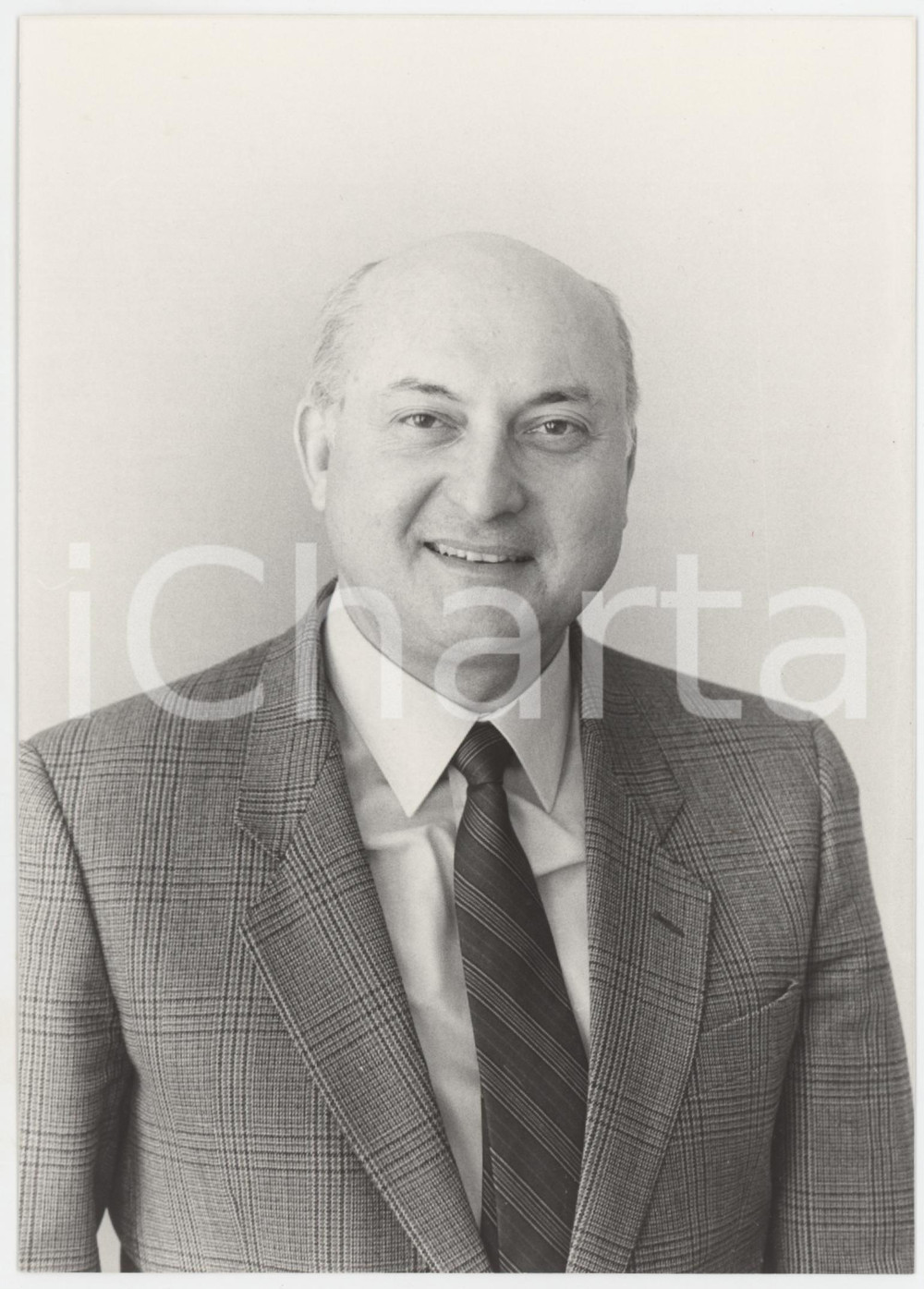 Fotografia d epoca originale 1985 ca FEDERQUADRI Direttore MAGGIAR Ritratto  Foto 12x17 cm 4 1