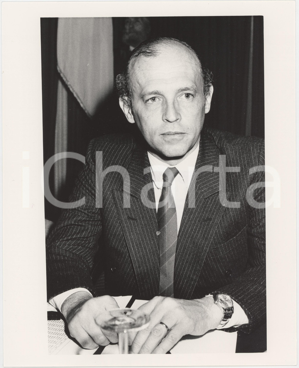 1985 ca MILANO Carlo RADICE FOSSATI Ritratto - Foto 20x25 cm (8)