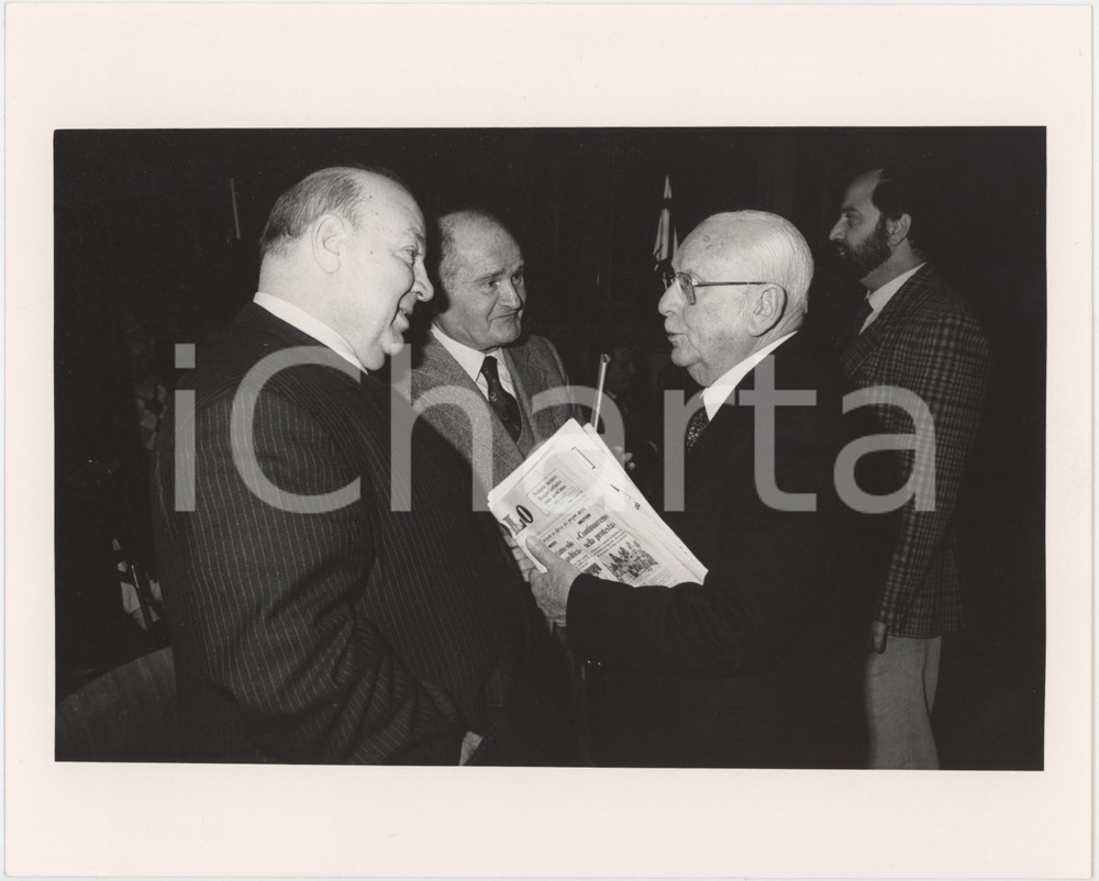 Fotografia d epoca originale 1990 ca MILANO Tom PONZI Ritratto  Foto 25x20 cm 2 1