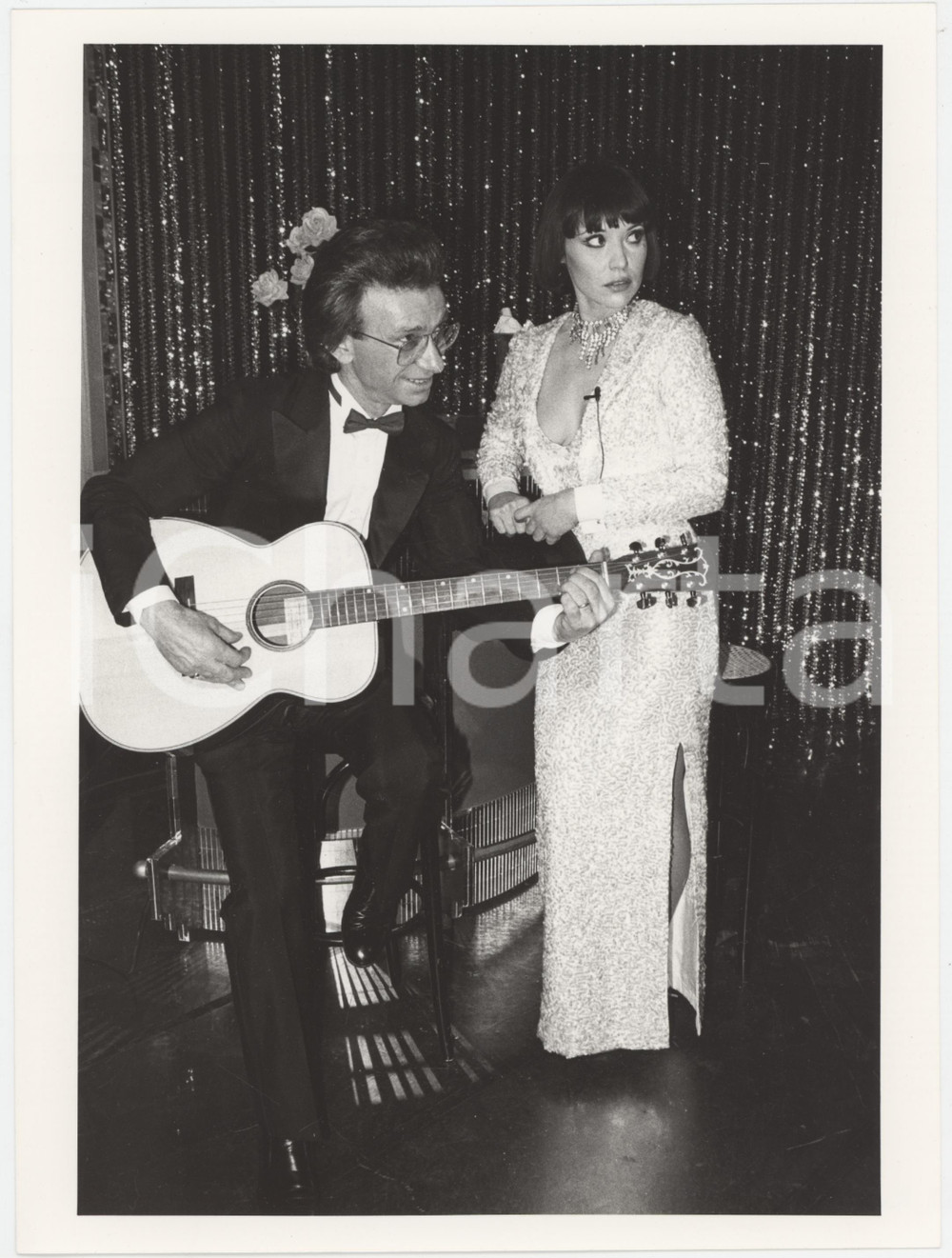 Fotografia d epoca originale 1985 ca IL CAPPELLO SULLE VENTITRÃ‰ Rosa FUMETTO Nicola DI BARI Foto 18x24 cm 1