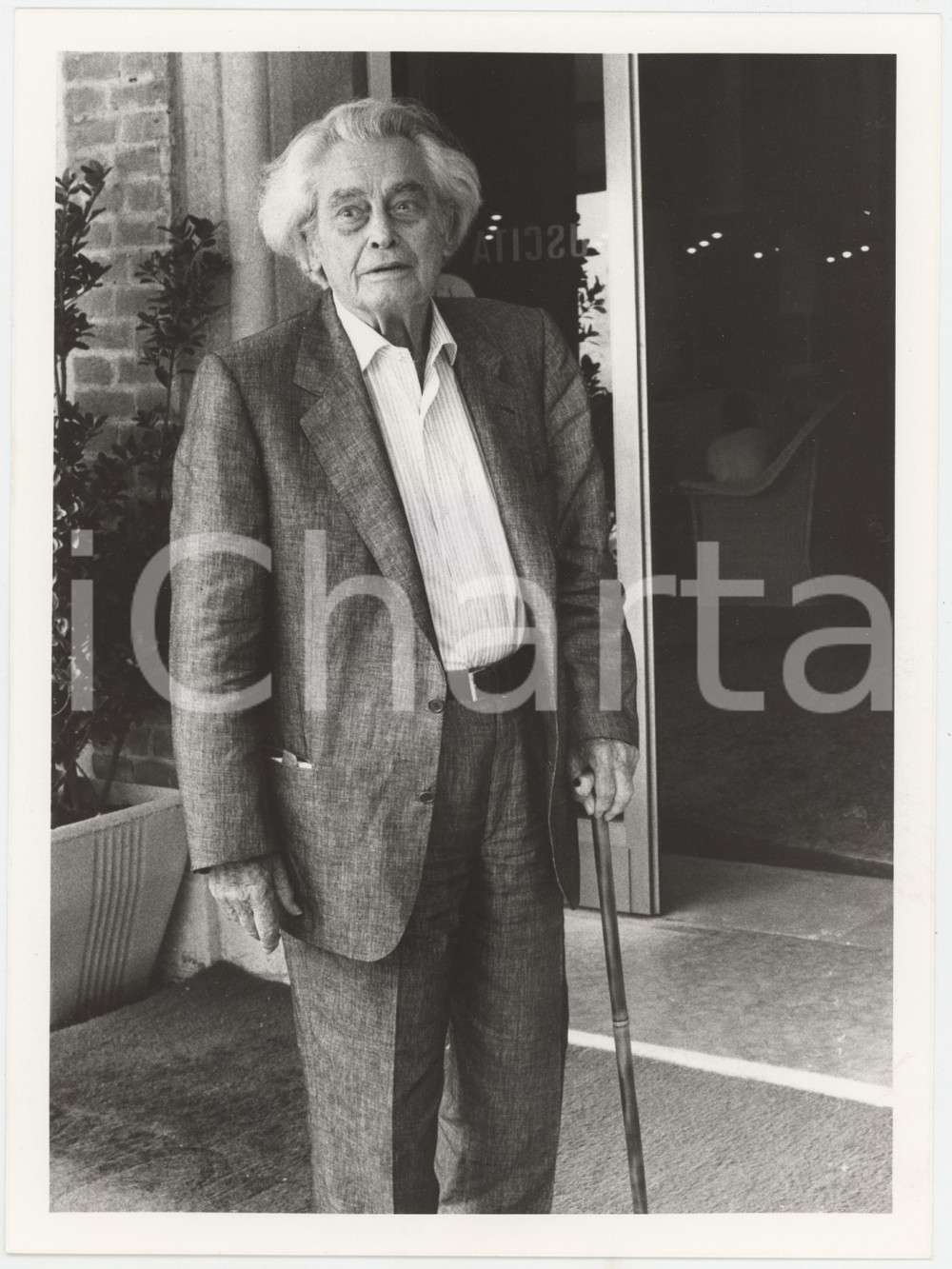 Fotografia d epoca originale 1988 VENEZIA Mostra del Cinema  Joris IVENS Ritratto regista  Foto 18x24 1 1