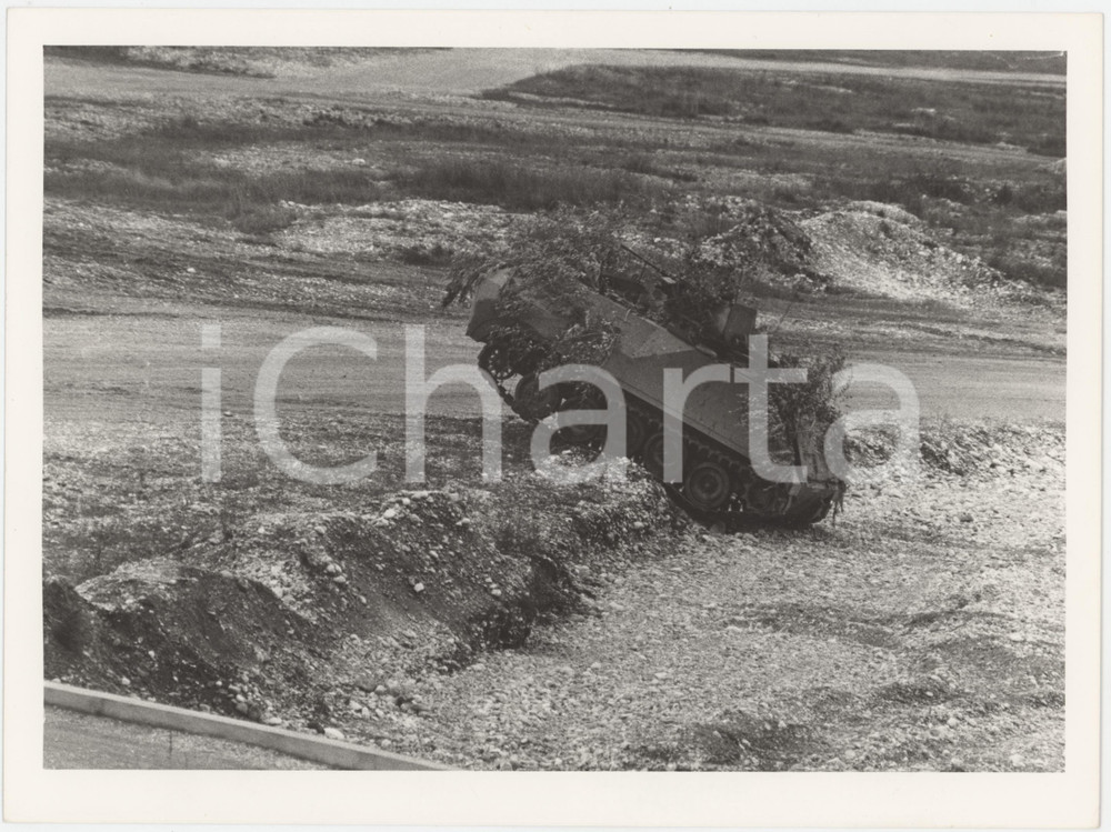 1985 ca ESERCITO ITALIANO - GRANDI MANOVRE Camillino - Foto 28x14 cm
