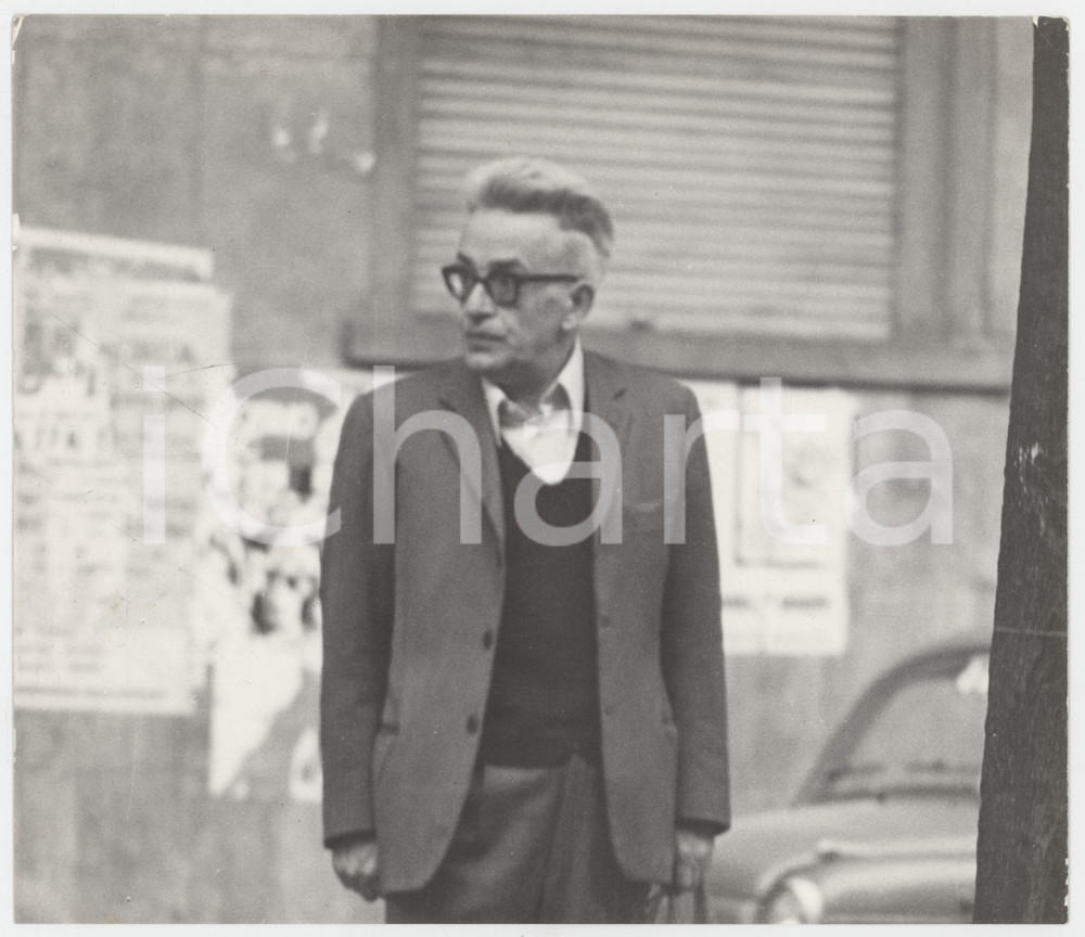 Fotografia d epoca originale 1975 ca ITALIA Aldo TOGLIATTI paparazzato  Foto 22x19 cm 1