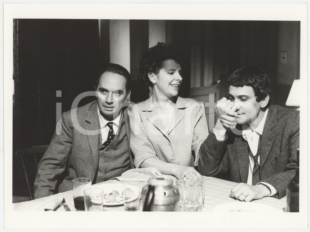 Fotografia d epoca originale 1985 CINEMA Emilio BONUCCI Pamela VILLORESI Antonio CASAGRANDE  Foto 1