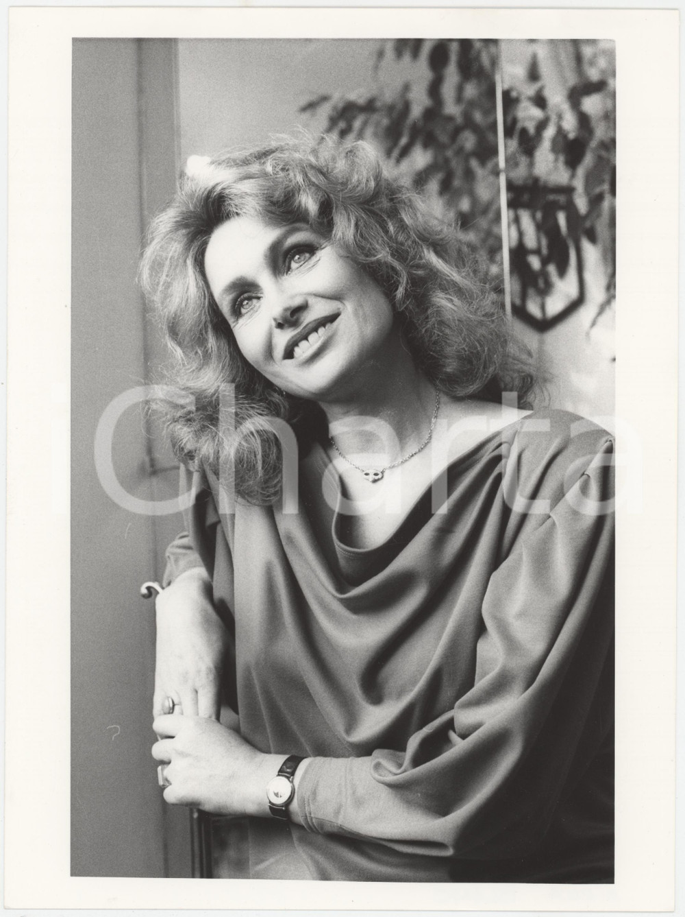 Fotografia d epoca originale 1985 ca ITALIA  CINEMA Erika BLANC Ritratto  Foto 18x24 cm 1