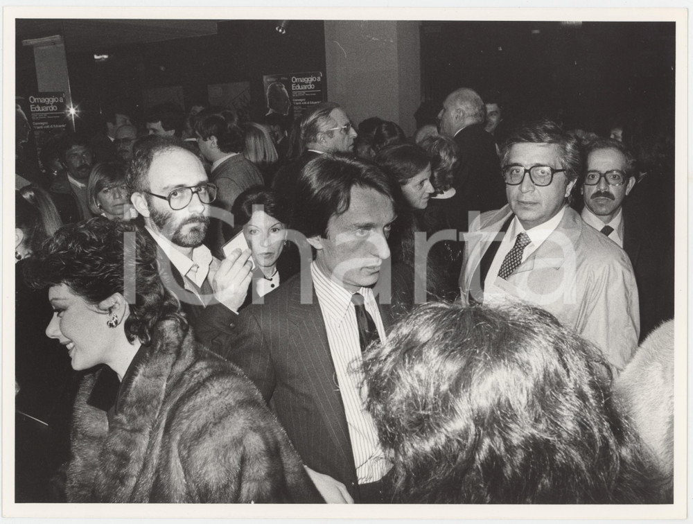 Fotografia d epoca originale 1985 ca ITALIA  COSTUME Edwige FENECH Luca CORDERO DI MONTEZEMOLO Foto 1 1