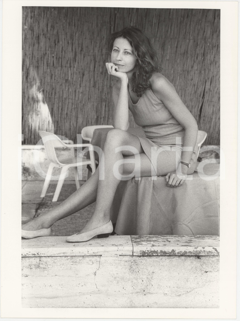 Fotografia d epoca originale 1985 ca CINEMA  Attrice Maria RIVIERE  Ritratto 4 Foto 1