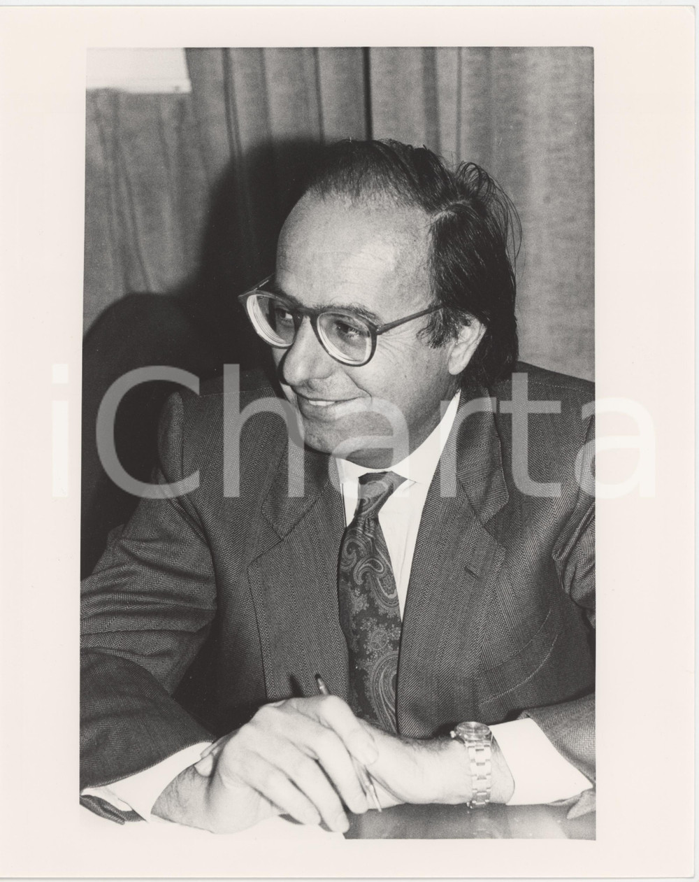 Fotografia d epoca originale 1985 ca MILANO Progetto Bicocca  PELLINI Foto 20x25 cm 1