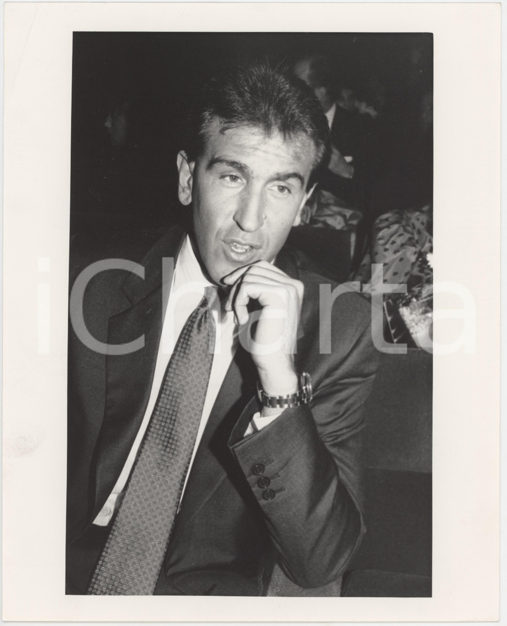 1985 ca CONFINDUSTRIA Vittorio MAGLIA Ritratto - Foto 20x25 cm