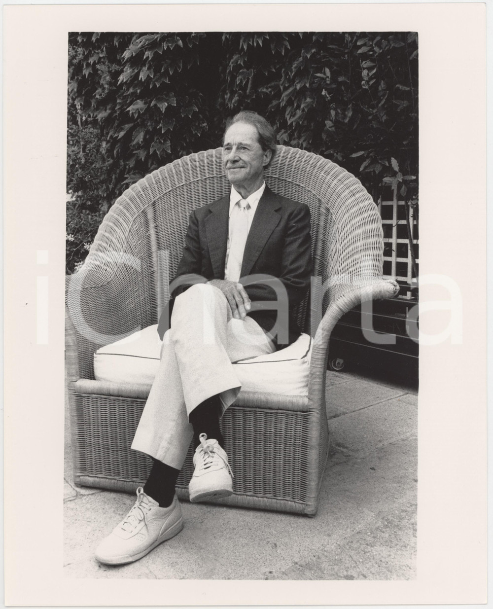 1988 VENEZIA Mostra del cinema - Don AMECHE Ritratto - Foto 20x25 cm (2)