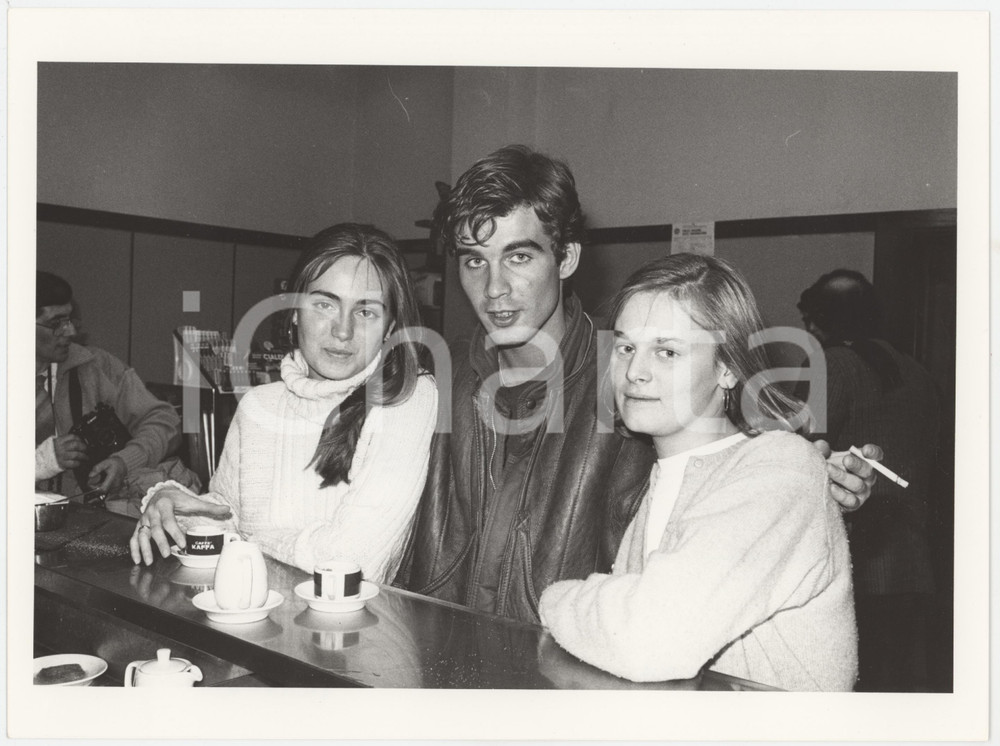 Fotografia d epoca originale 1985 ca ITALIA  COSTUME Pierre COSSO, Rita e Francesca  Foto 24x18 cm 1