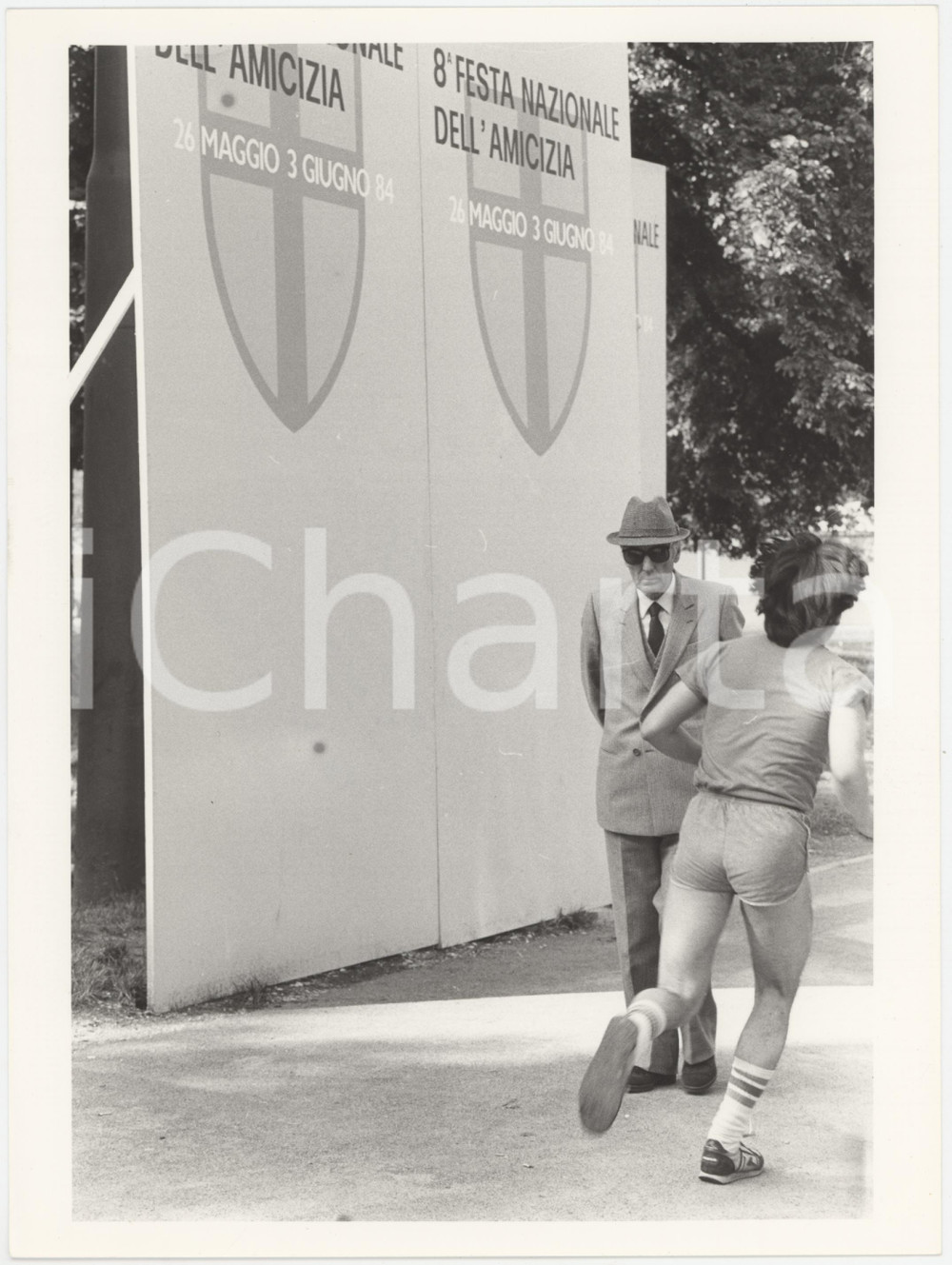 Fotografia d epoca originale 1984 MILANO Festa dell amicizia DEMOCRAZIA CRISTIANA Foto 18x24 cm 1 1