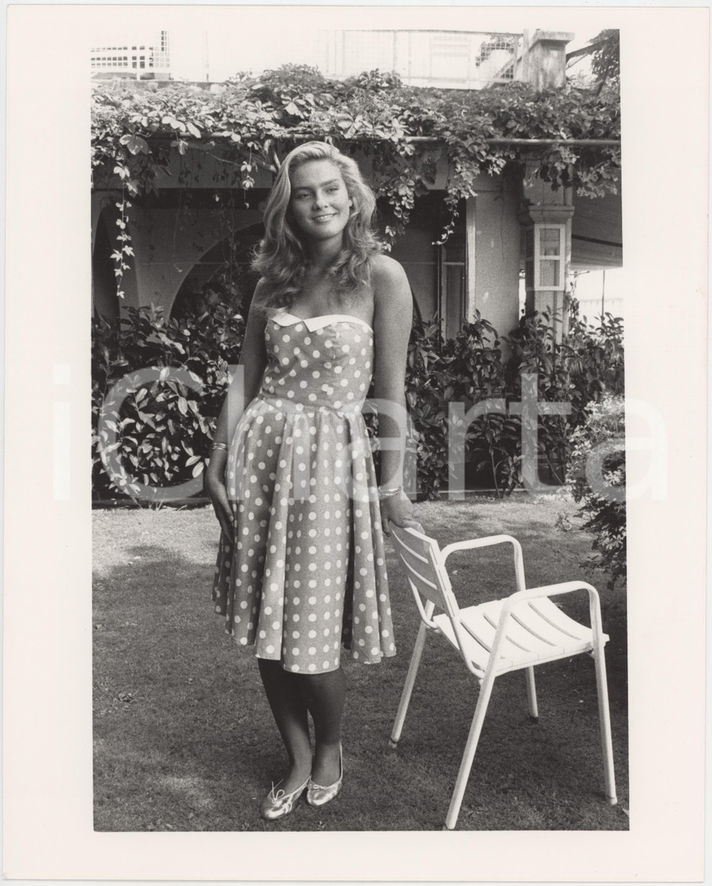 Fotografia d epoca originale 1987 VENEZIA Mostra del cinema  Giada FAGGIOLI Foto 20x25 cm 2 1