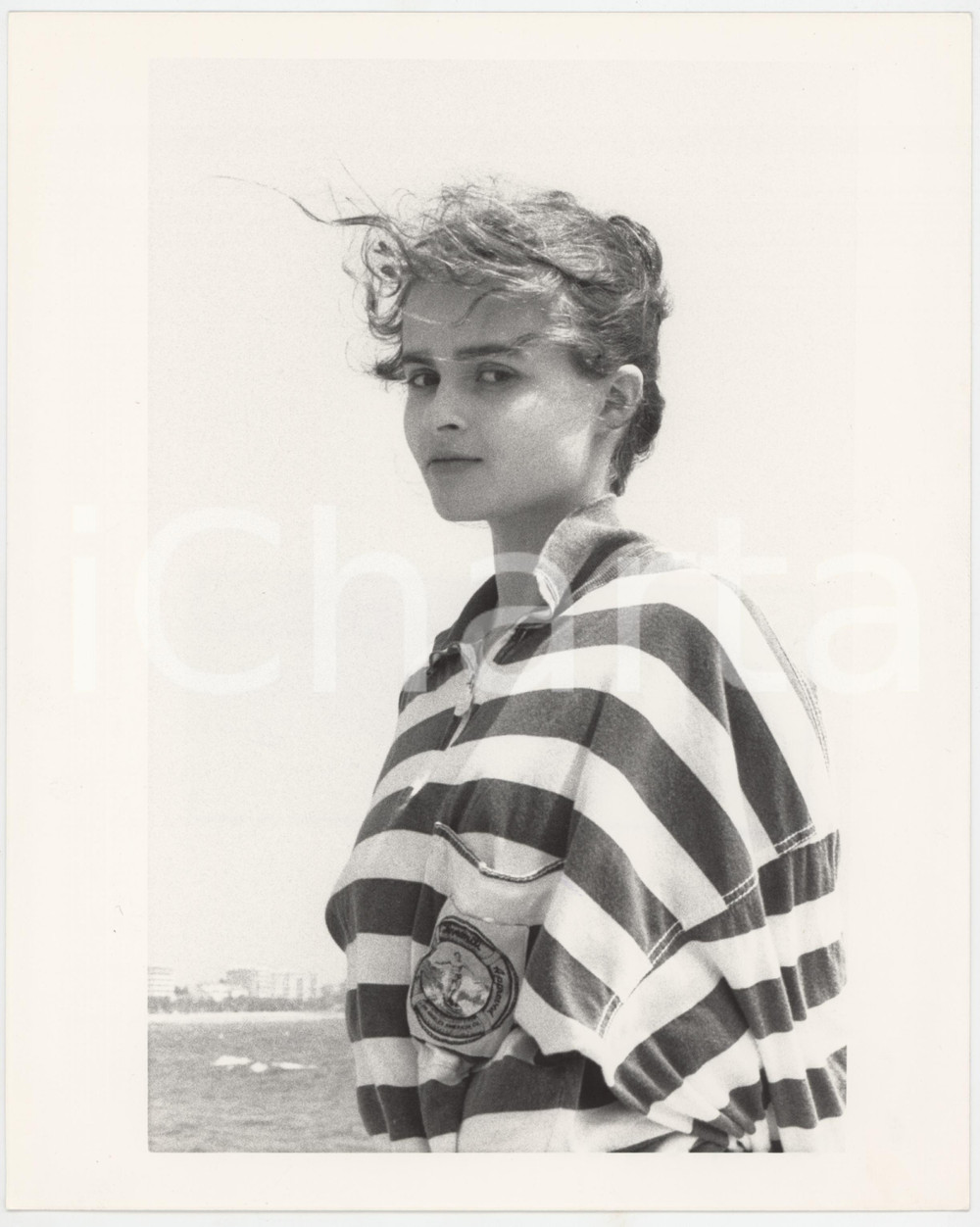 Fotografia d epoca originale 1986 MOSTRA DEL CINEMA DI VENEZIA Helena BONHAM CARTER Foto 20x25 cm 1 1