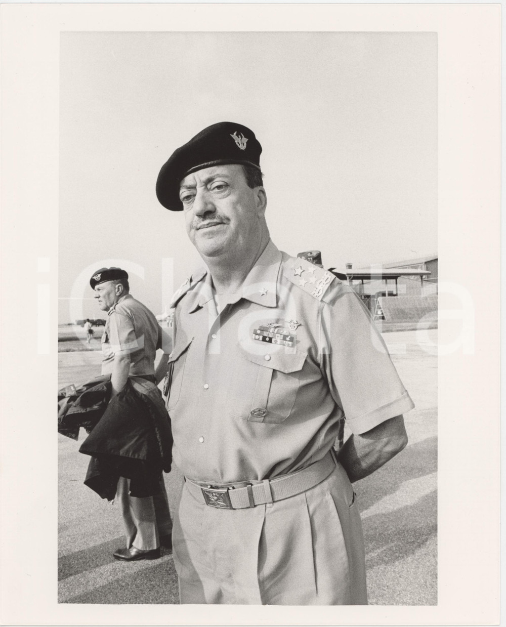 Fotografia d epoca originale 1985 ca ESERCITO ITALIANO Generale Ciro DI MARTINO Foto 20x25 cm 5 1