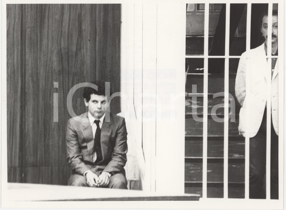 Fotografia d epoca originale 1983 MILANO Processo Walter TOBAGI  Marco BARBONE Mario MARANO Foto 24x18 1 1