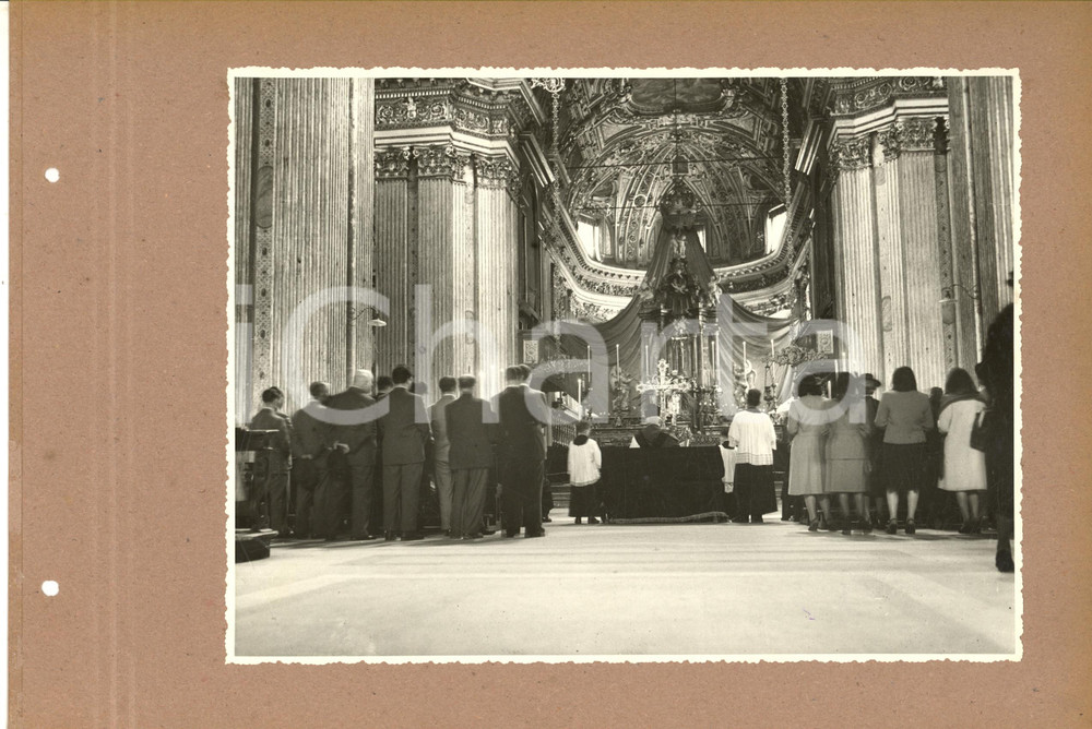 Fotografia d epoca originale 1942 MILANO Basilica di San Vittore al Corpo  Celebrazione funebre 2 Foto 1