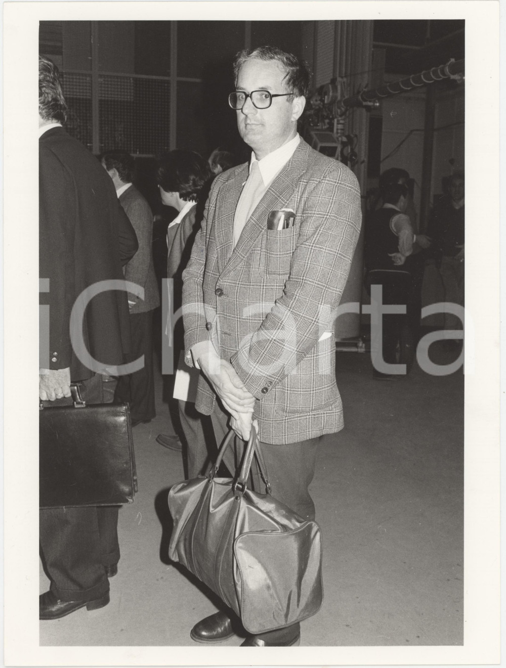 1985 ca ITALIA - COSTUME Silvano ROMANO Ritratto - Foto 18x24 cm
